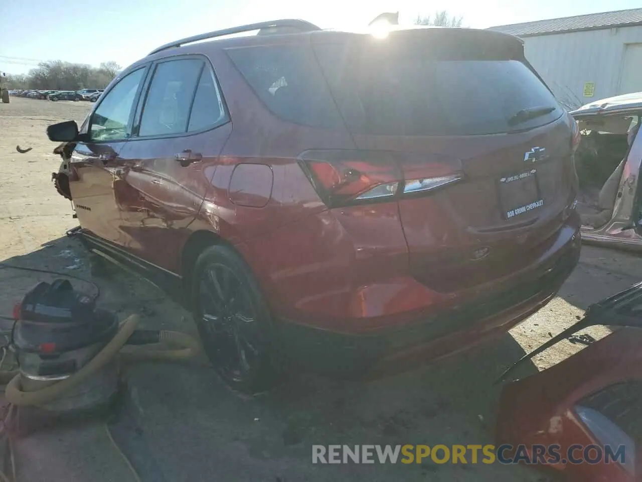 2 Photograph of a damaged car 3GNAXWEG9RS199670 CHEVROLET EQUINOX 2024