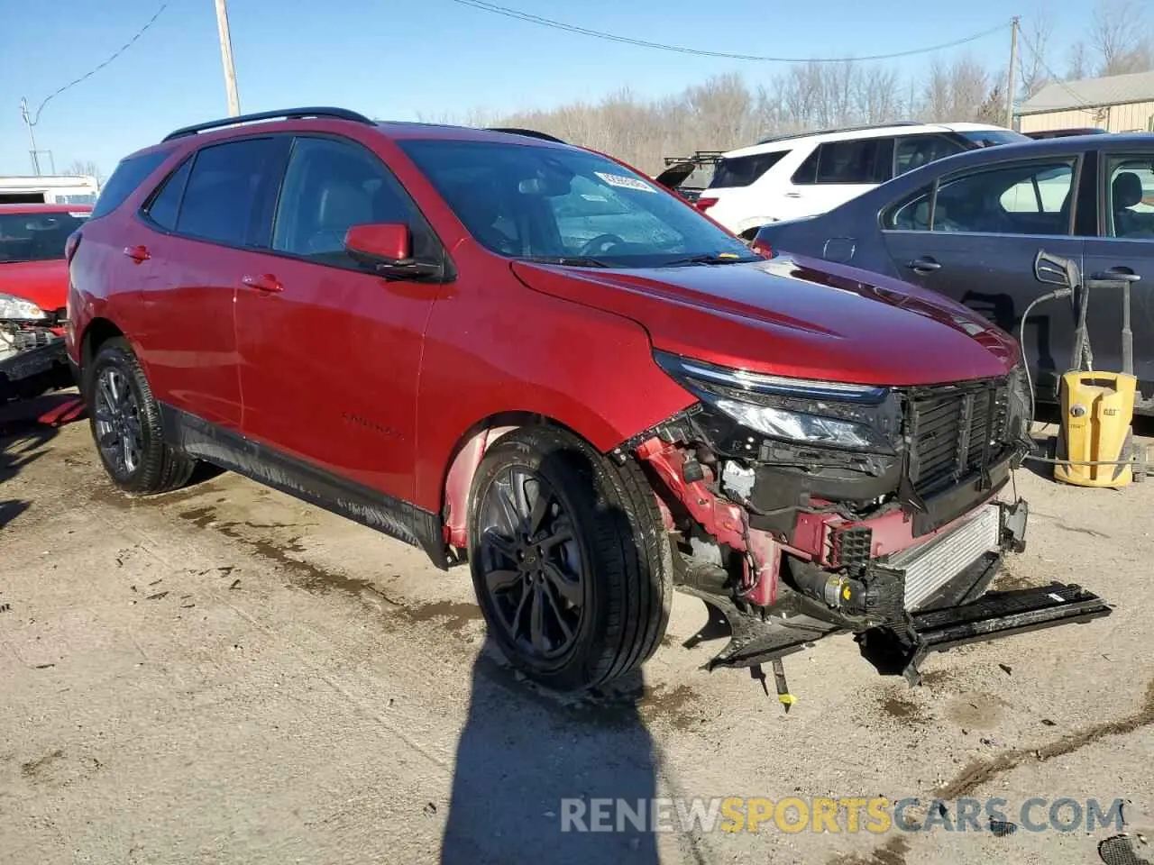 4 Photograph of a damaged car 3GNAXWEG9RS199670 CHEVROLET EQUINOX 2024