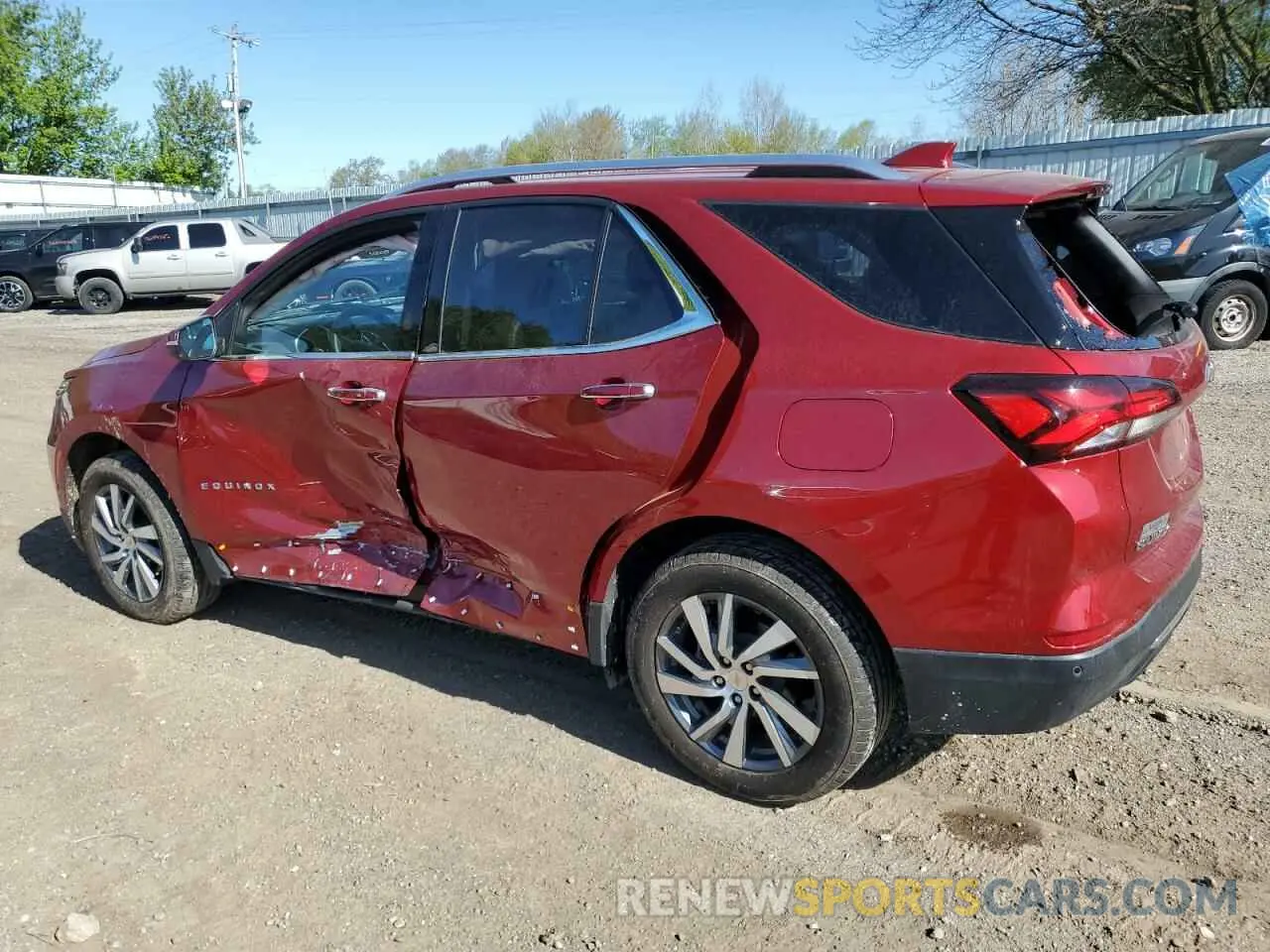 2 Photograph of a damaged car 3GNAXXEG7RL205630 CHEVROLET EQUINOX 2024
