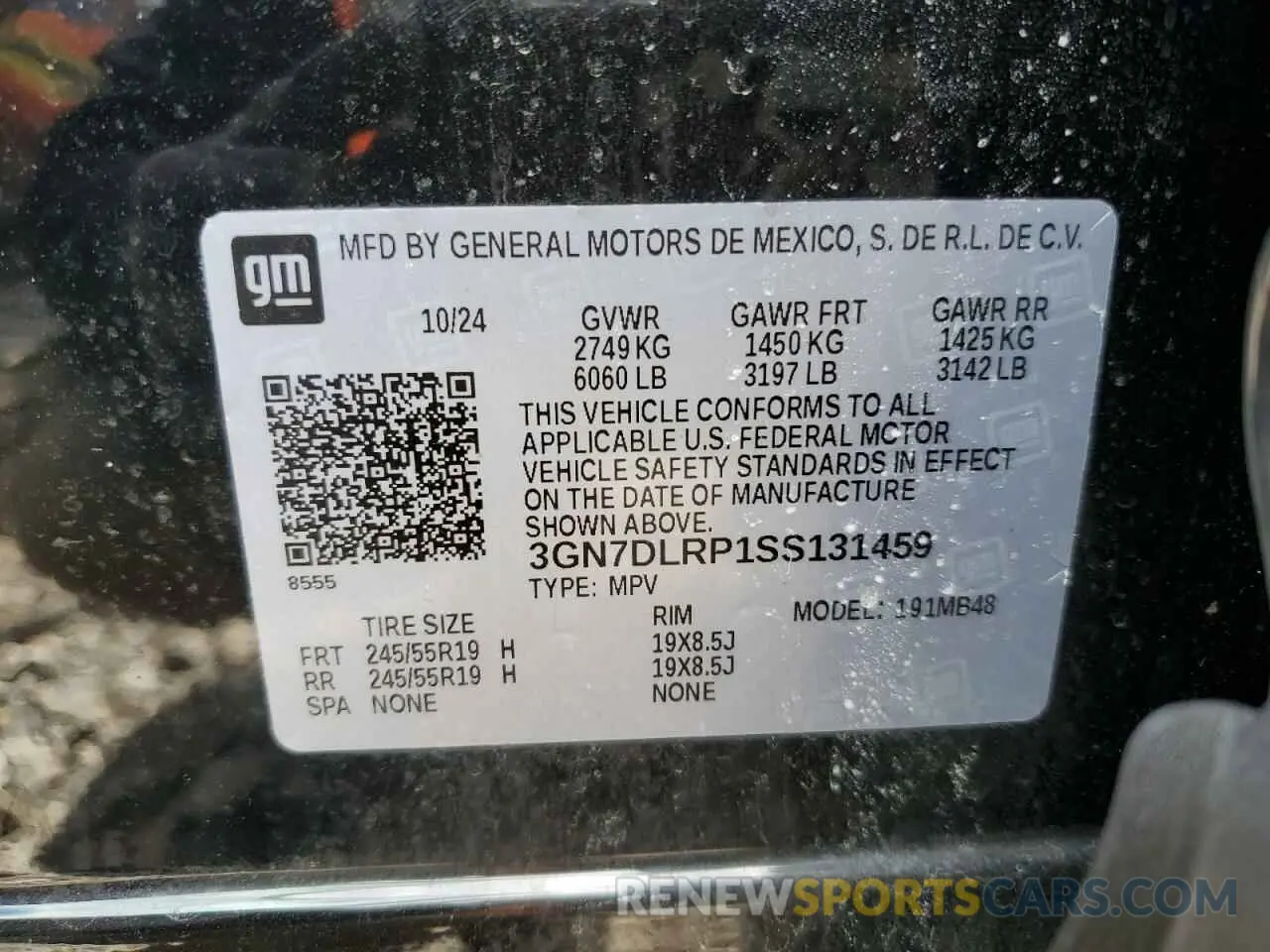 14 Photograph of a damaged car 3GN7DLRP1SS131459 CHEVROLET EQUINOX 2025