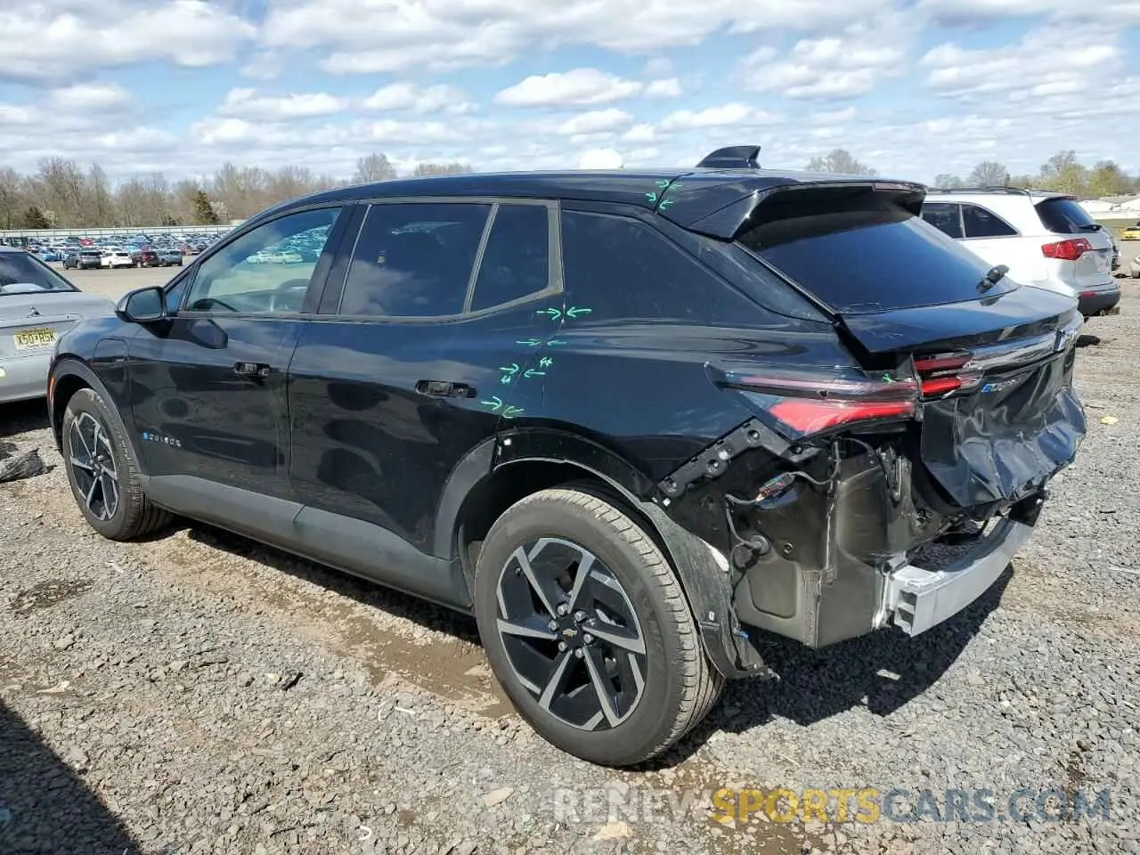 2 Photograph of a damaged car 3GN7DLRP1SS131459 CHEVROLET EQUINOX 2025