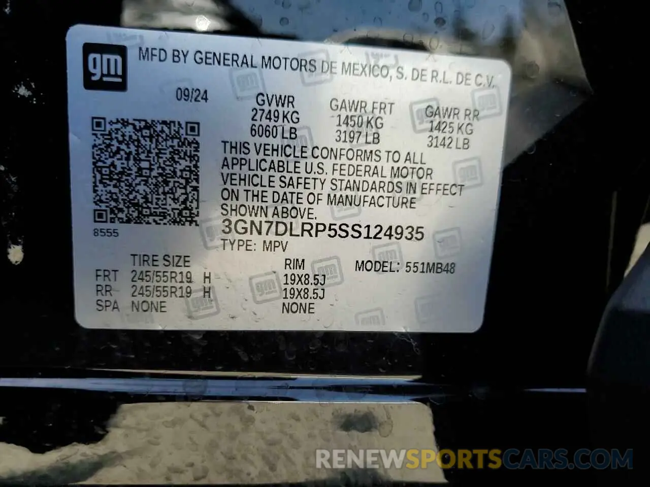 14 Photograph of a damaged car 3GN7DLRP5SS124935 CHEVROLET EQUINOX 2025