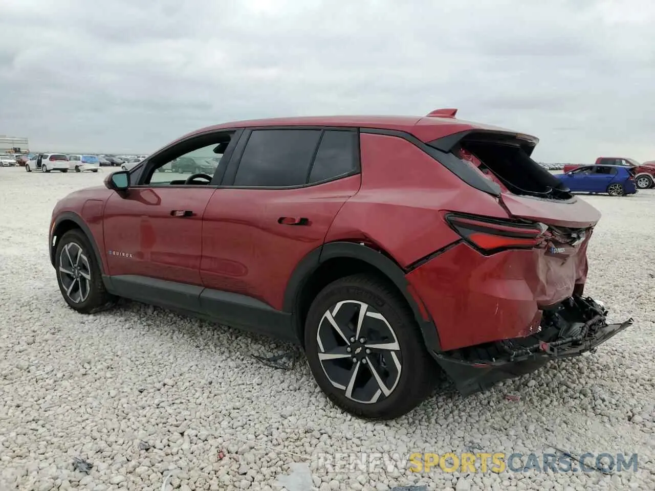 2 Photograph of a damaged car 3GN7DLRP5SS151018 CHEVROLET EQUINOX 2025