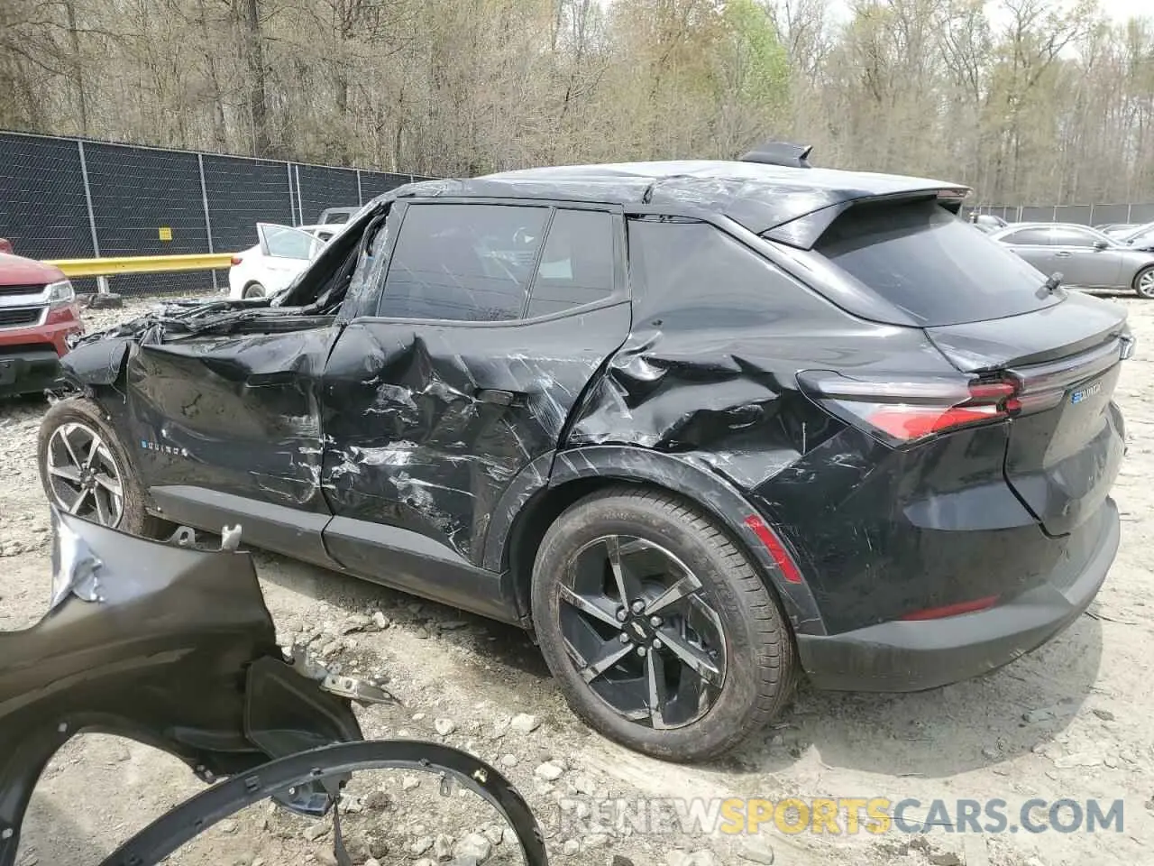 2 Photograph of a damaged car 3GN7DLRP7SS117503 CHEVROLET EQUINOX 2025