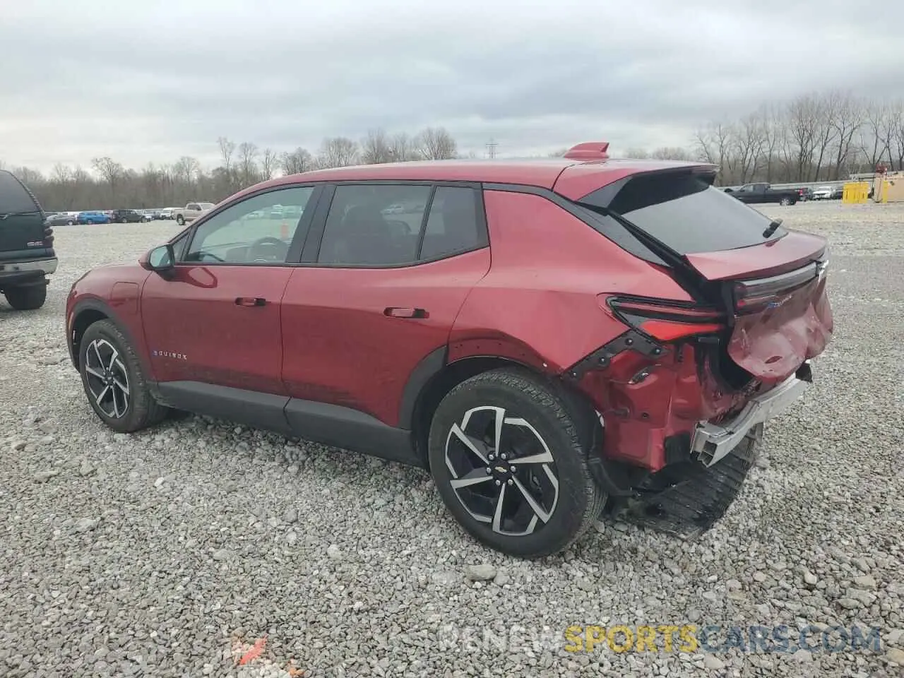 2 Photograph of a damaged car 3GN7DLRP7SS121339 CHEVROLET EQUINOX 2025