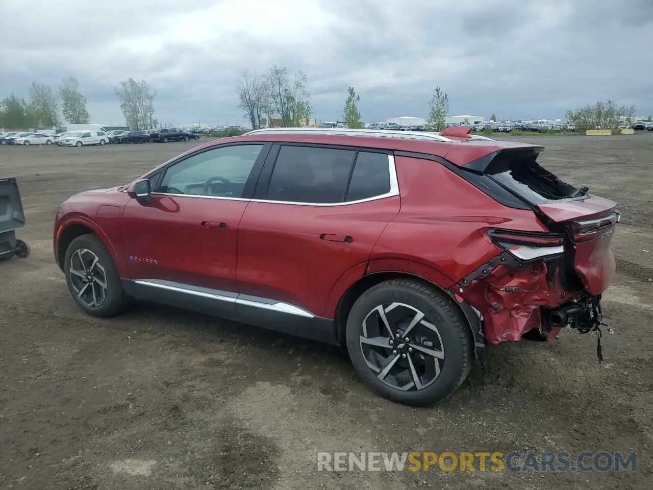 2 Photograph of a damaged car 3GN7DLRR3SS154940 CHEVROLET EQUINOX 2025