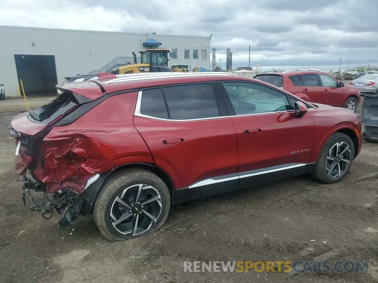 3 Photograph of a damaged car 3GN7DLRR3SS154940 CHEVROLET EQUINOX 2025