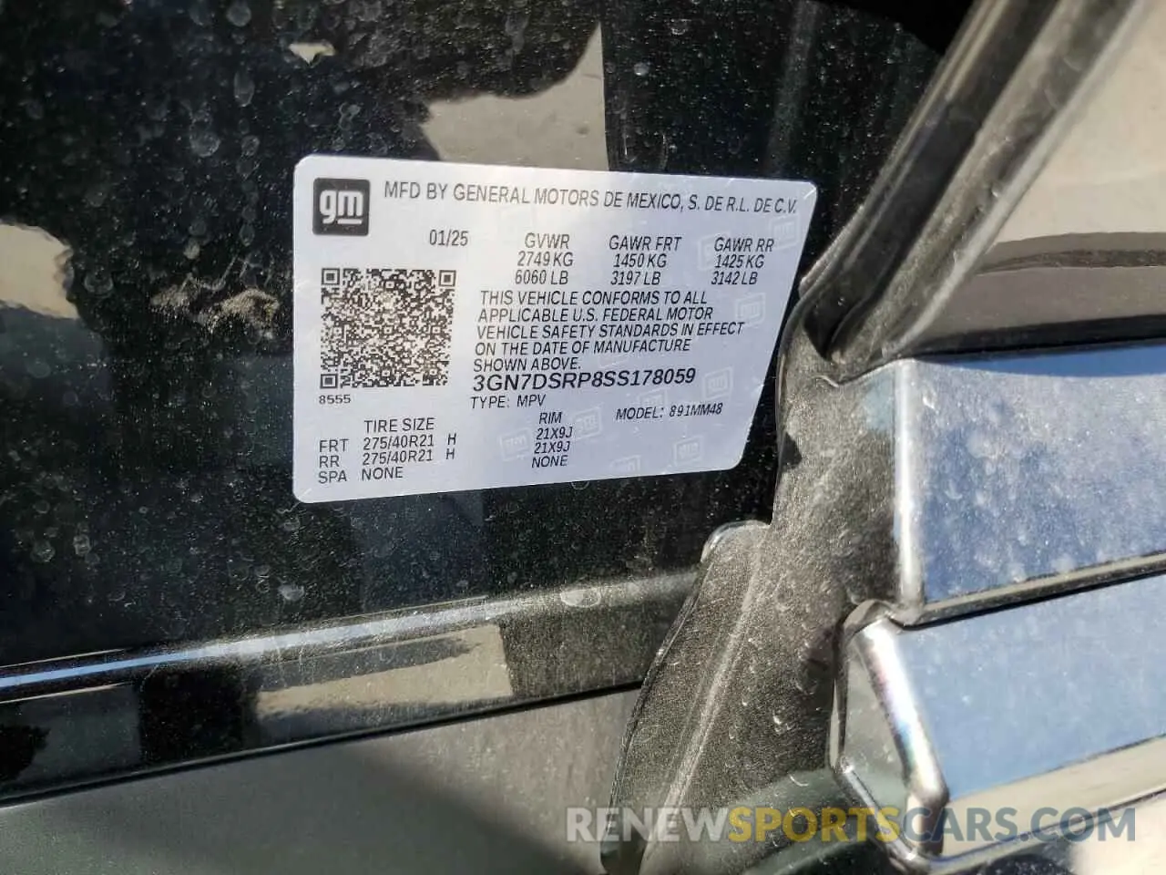13 Photograph of a damaged car 3GN7DSRP8SS178059 CHEVROLET EQUINOX 2025