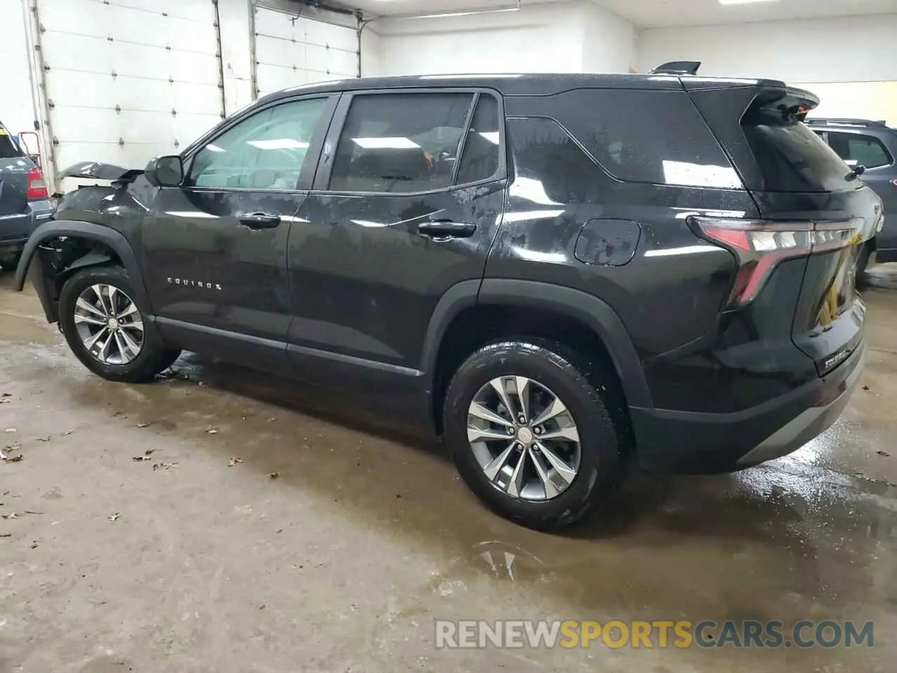 2 Photograph of a damaged car 3GNAXHEG0SL101055 CHEVROLET EQUINOX 2025
