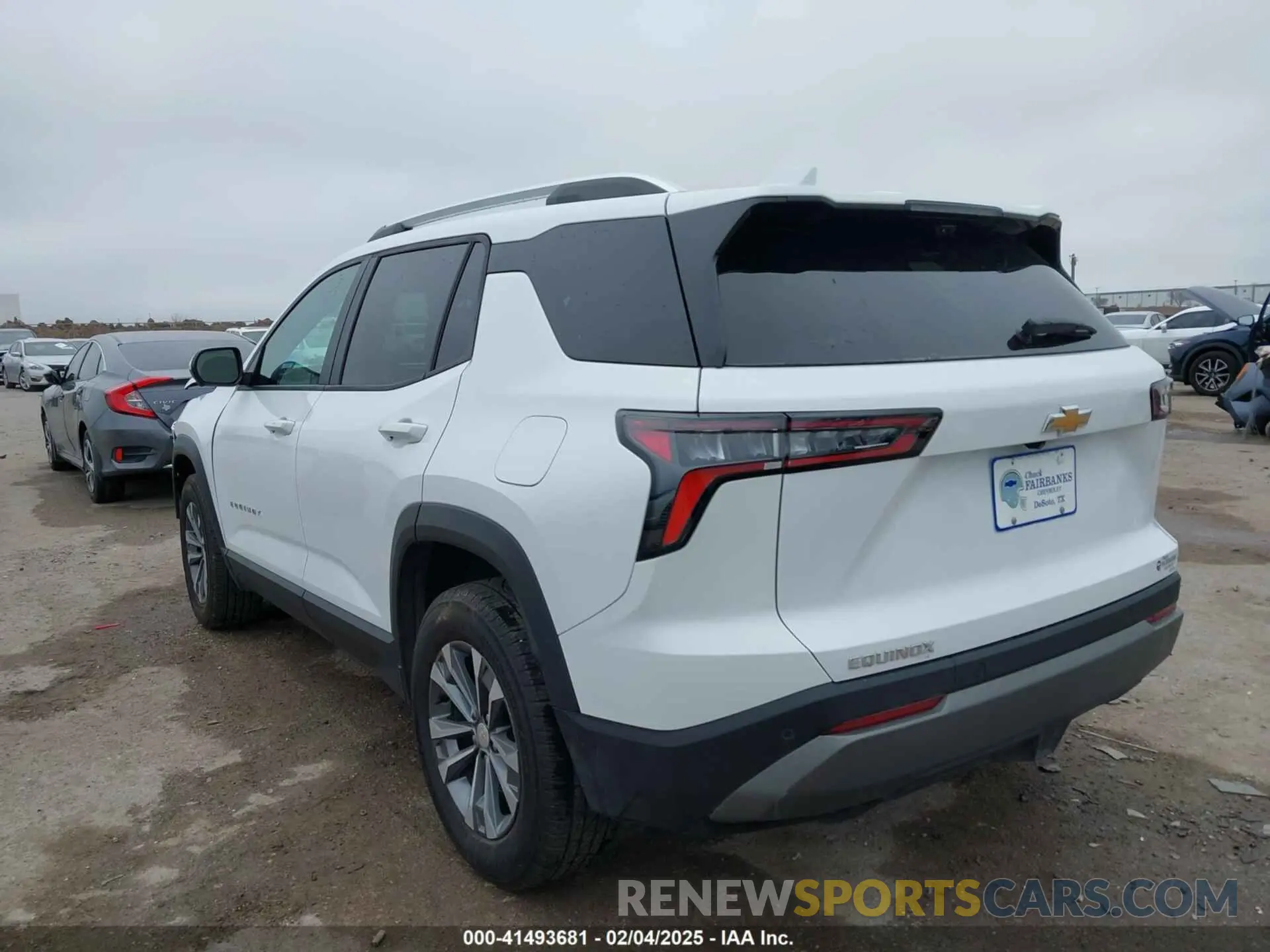 3 Photograph of a damaged car 3GNAXHEG0SL112587 CHEVROLET EQUINOX 2025