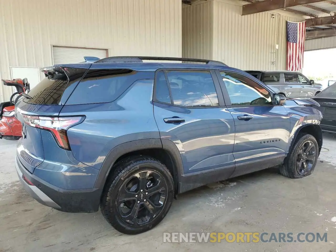 3 Photograph of a damaged car 3GNAXHEG0SL156380 CHEVROLET EQUINOX 2025