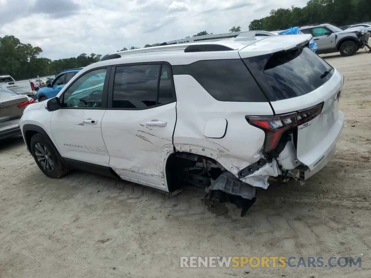 2 Photograph of a damaged car 3GNAXHEG0SL222409 CHEVROLET EQUINOX 2025