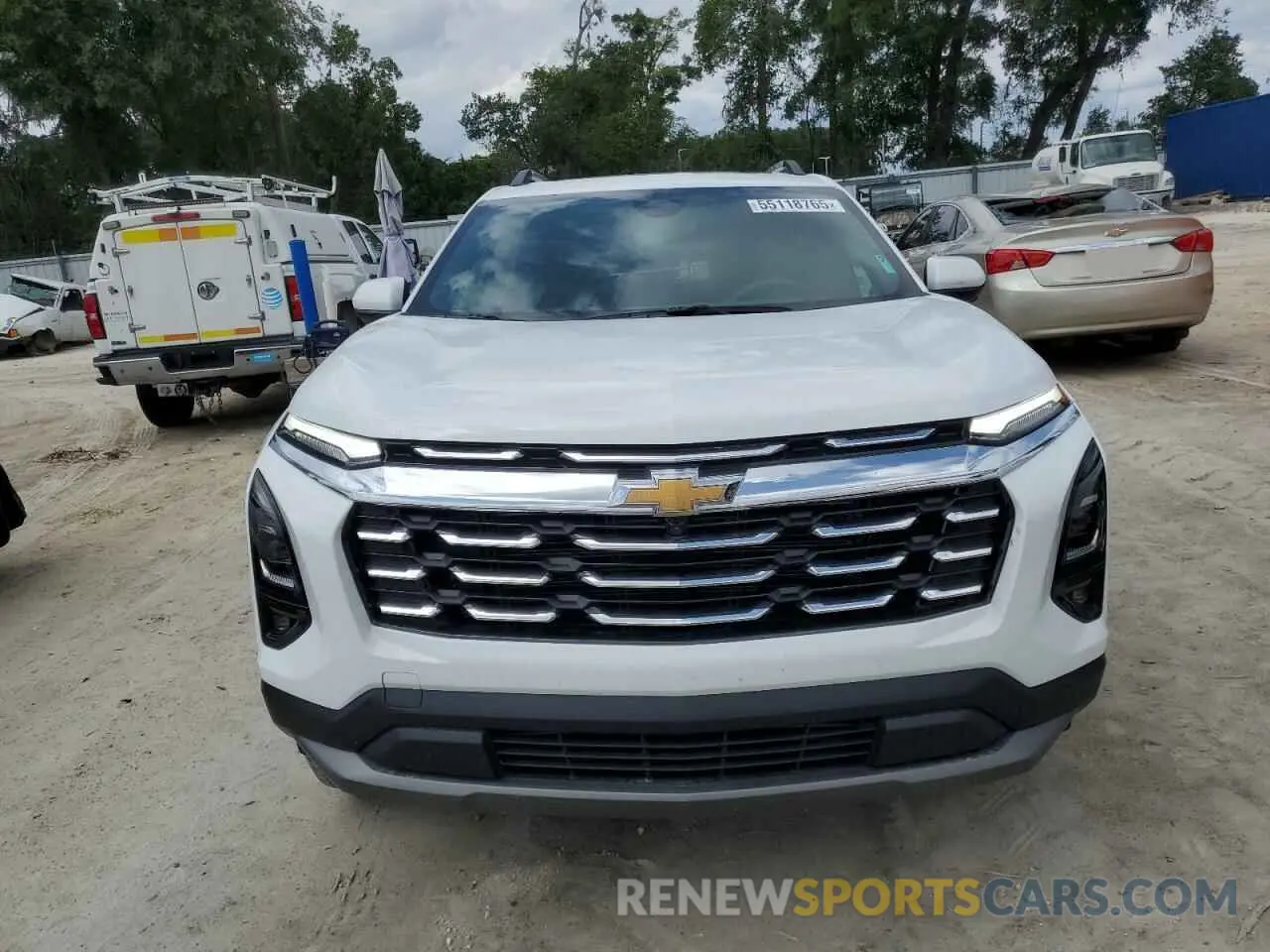 5 Photograph of a damaged car 3GNAXHEG0SL222409 CHEVROLET EQUINOX 2025