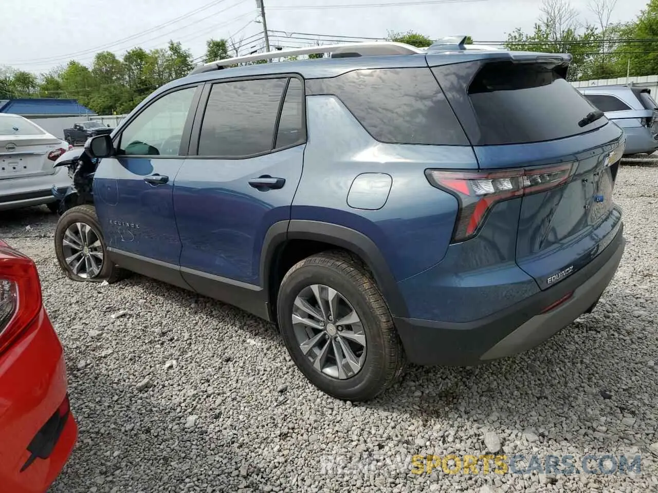 2 Photograph of a damaged car 3GNAXHEG0SL230994 CHEVROLET EQUINOX 2025