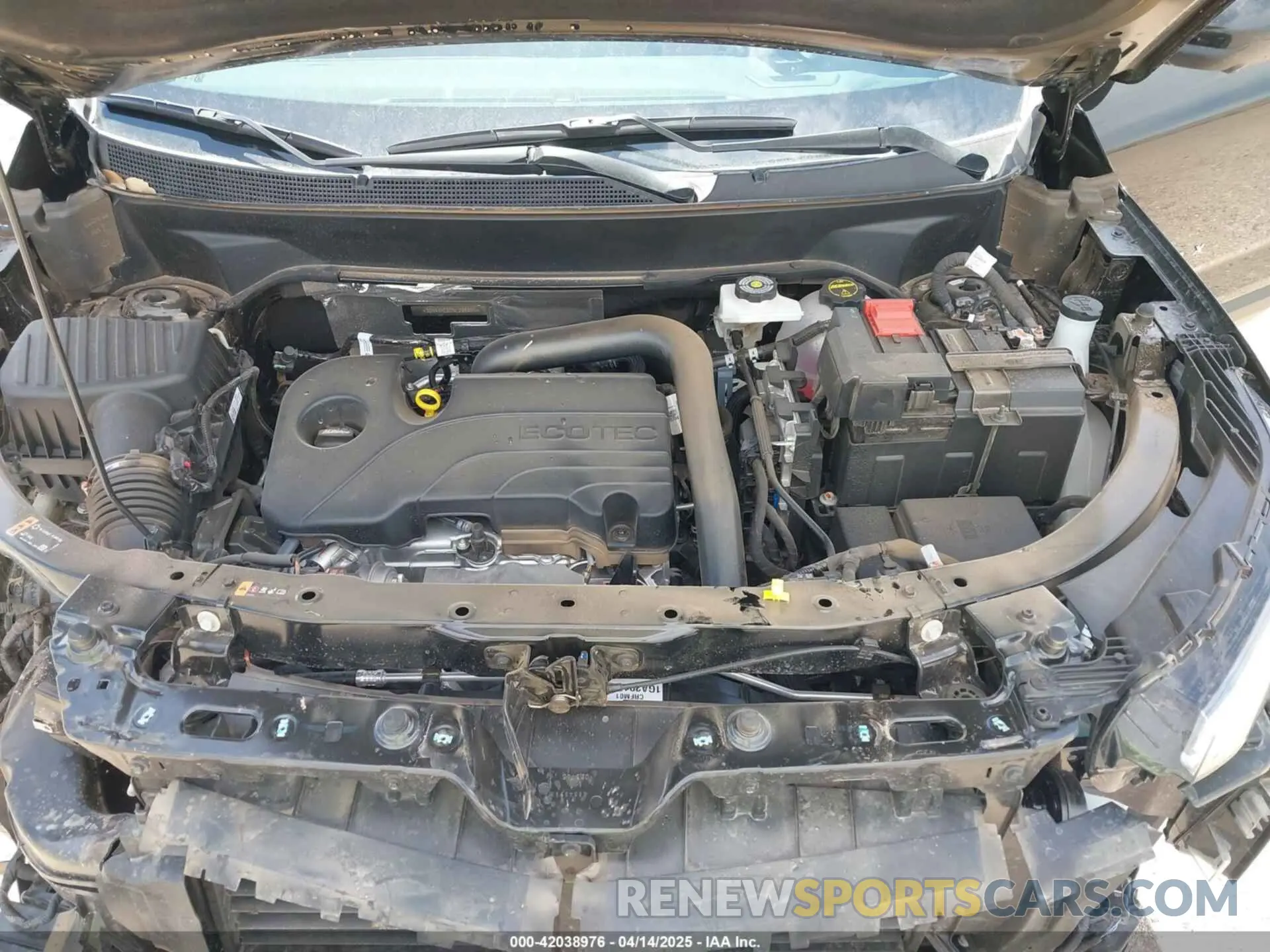 10 Photograph of a damaged car 3GNAXHEG0SL296896 CHEVROLET EQUINOX 2025
