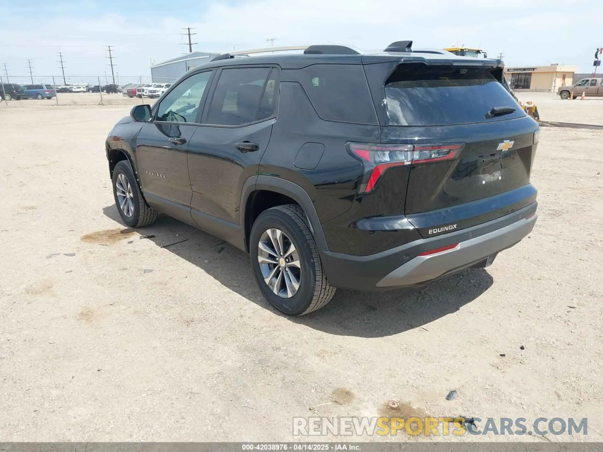3 Photograph of a damaged car 3GNAXHEG0SL296896 CHEVROLET EQUINOX 2025