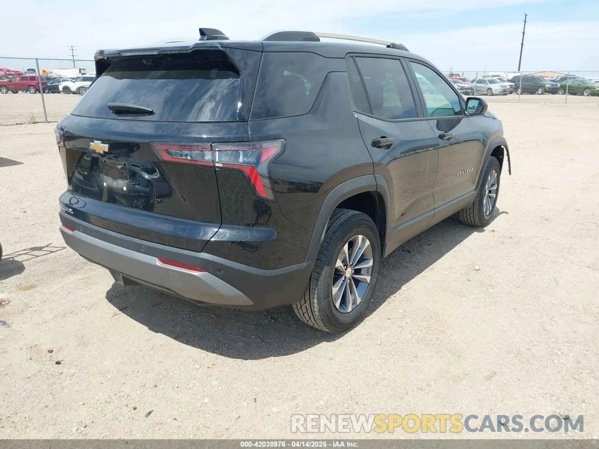 4 Photograph of a damaged car 3GNAXHEG0SL296896 CHEVROLET EQUINOX 2025
