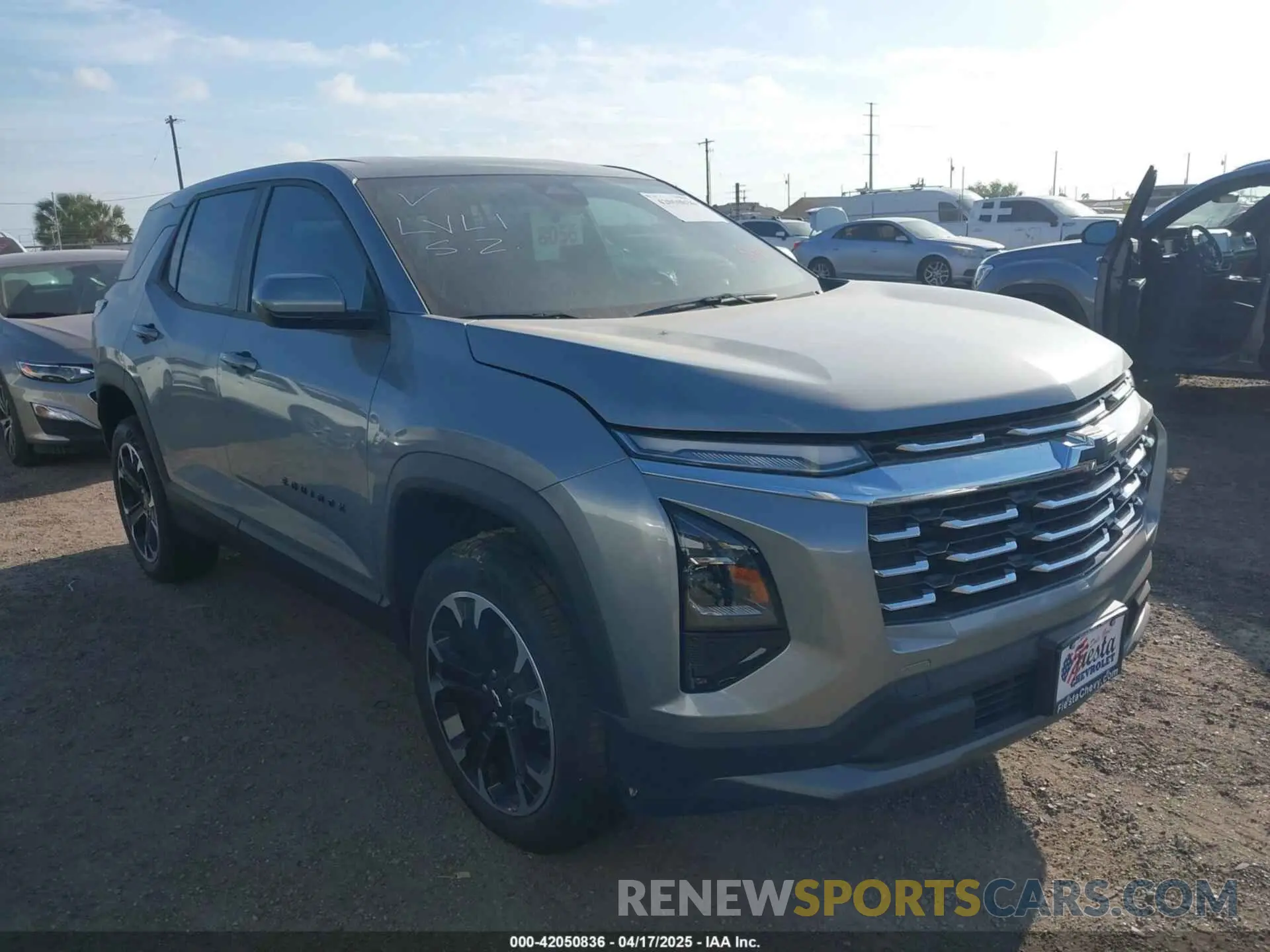 1 Photograph of a damaged car 3GNAXHEG0SL299975 CHEVROLET EQUINOX 2025