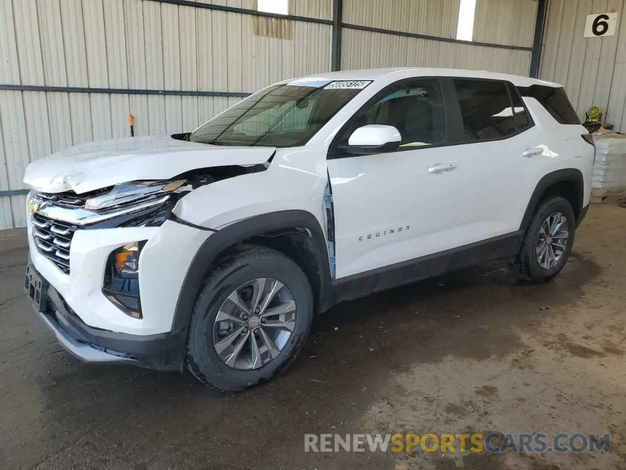 1 Photograph of a damaged car 3GNAXHEG0SL309064 CHEVROLET EQUINOX 2025