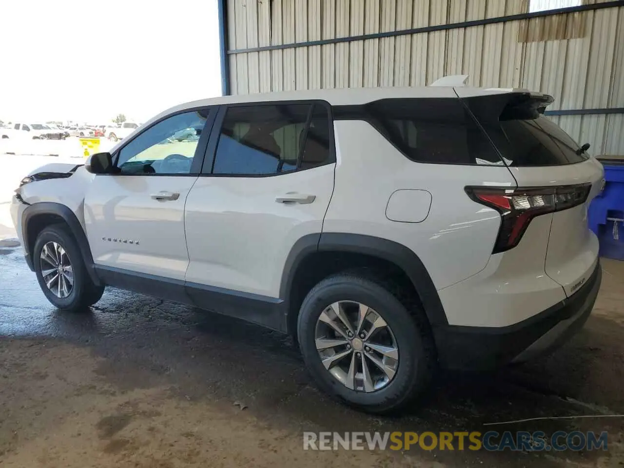 2 Photograph of a damaged car 3GNAXHEG0SL309064 CHEVROLET EQUINOX 2025