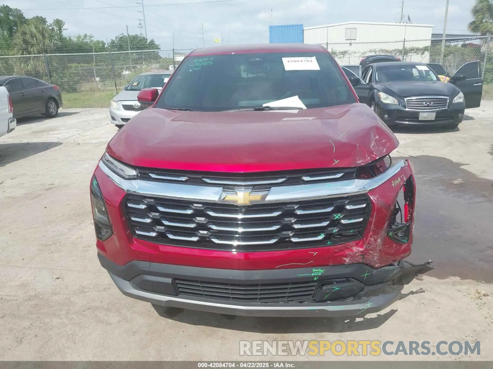 12 Photograph of a damaged car 3GNAXHEG1SL126238 CHEVROLET EQUINOX 2025