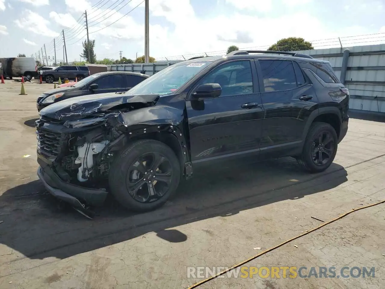 1 Photograph of a damaged car 3GNAXHEG1SL130354 CHEVROLET EQUINOX 2025