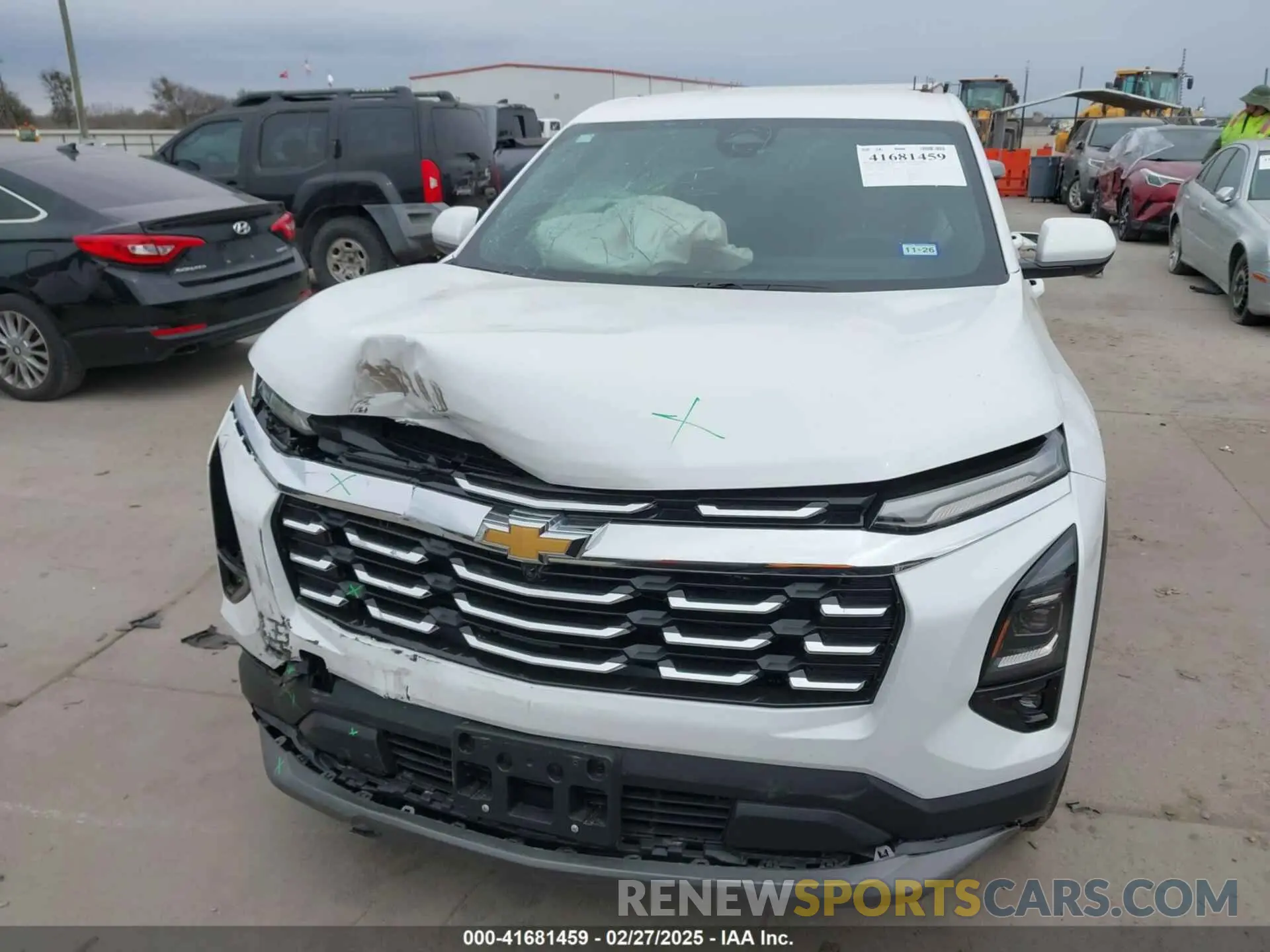 13 Photograph of a damaged car 3GNAXHEG1SL134484 CHEVROLET EQUINOX 2025