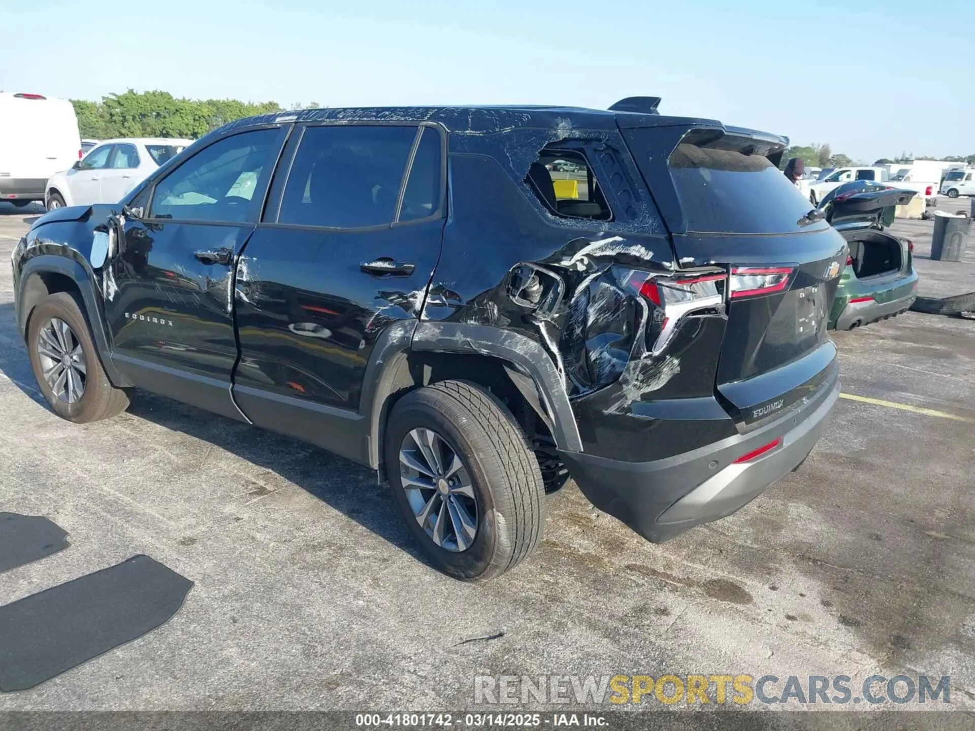 3 Photograph of a damaged car 3GNAXHEG1SL140298 CHEVROLET EQUINOX 2025