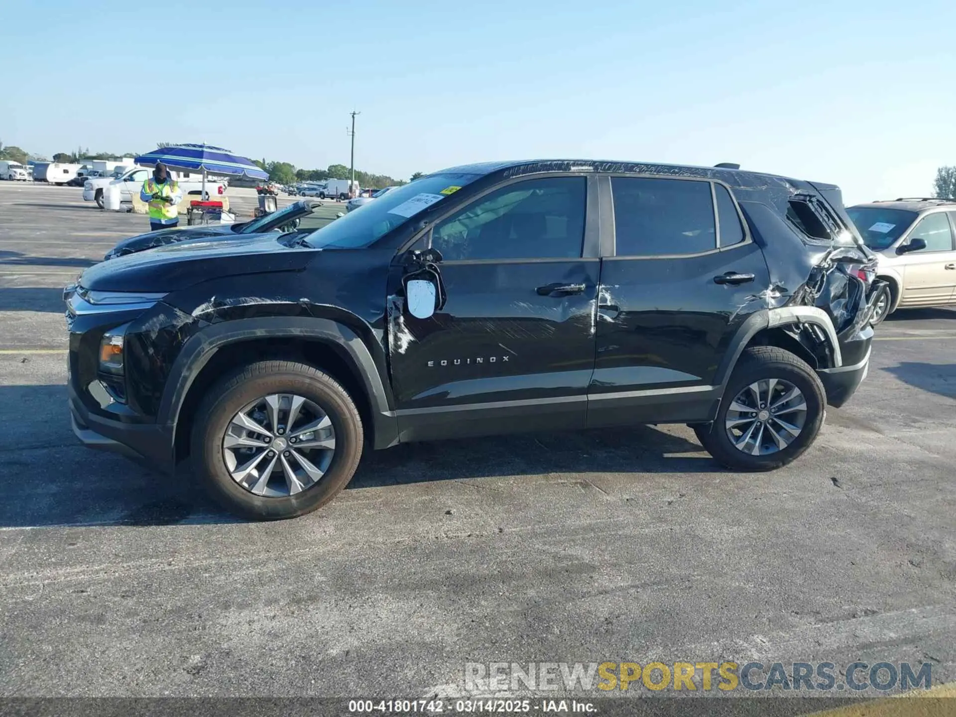 6 Photograph of a damaged car 3GNAXHEG1SL140298 CHEVROLET EQUINOX 2025
