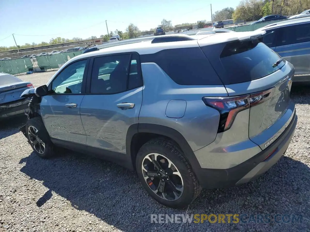 2 Photograph of a damaged car 3GNAXHEG1SL144710 CHEVROLET EQUINOX 2025