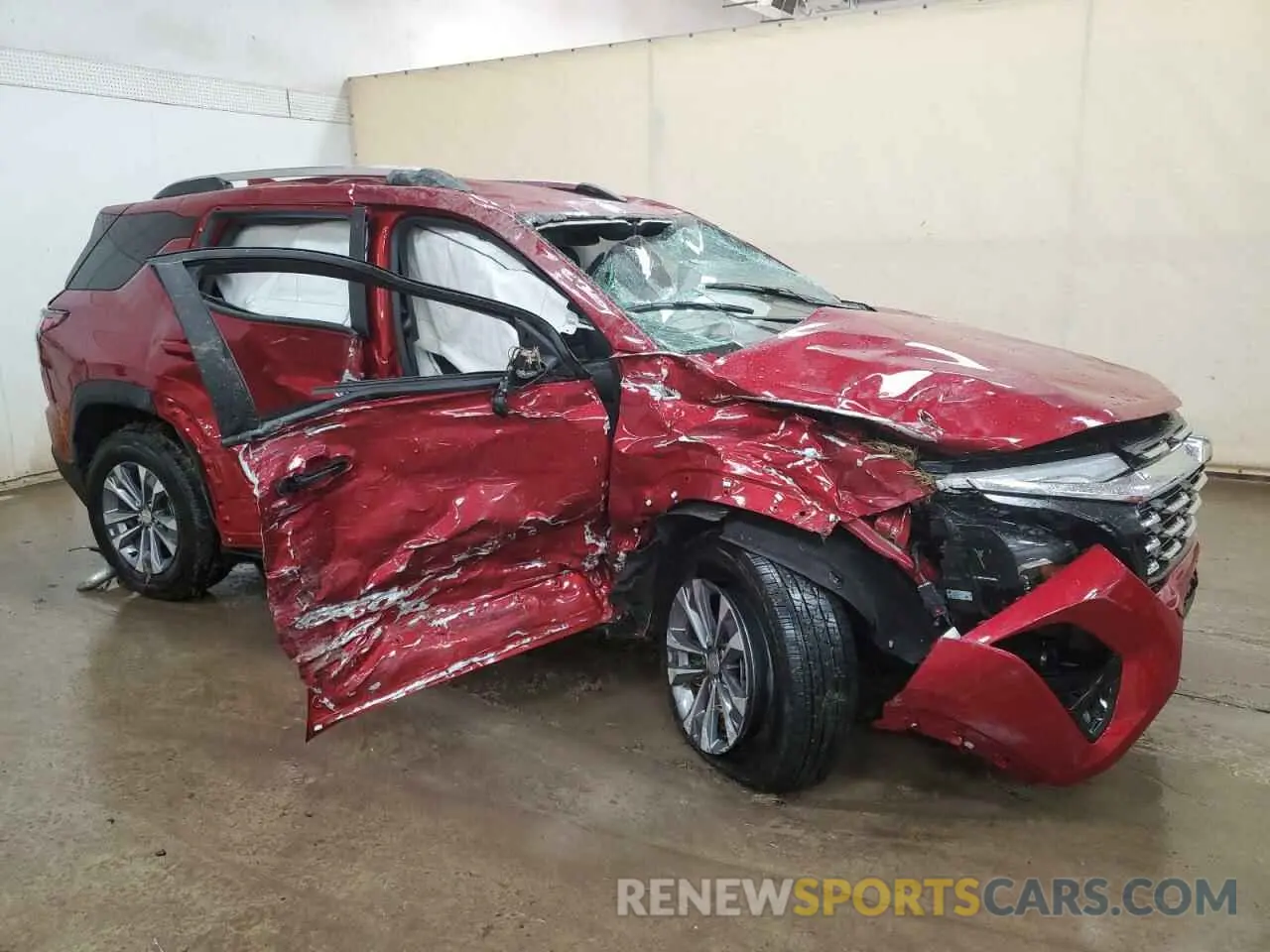 4 Photograph of a damaged car 3GNAXHEG1SL168036 CHEVROLET EQUINOX 2025