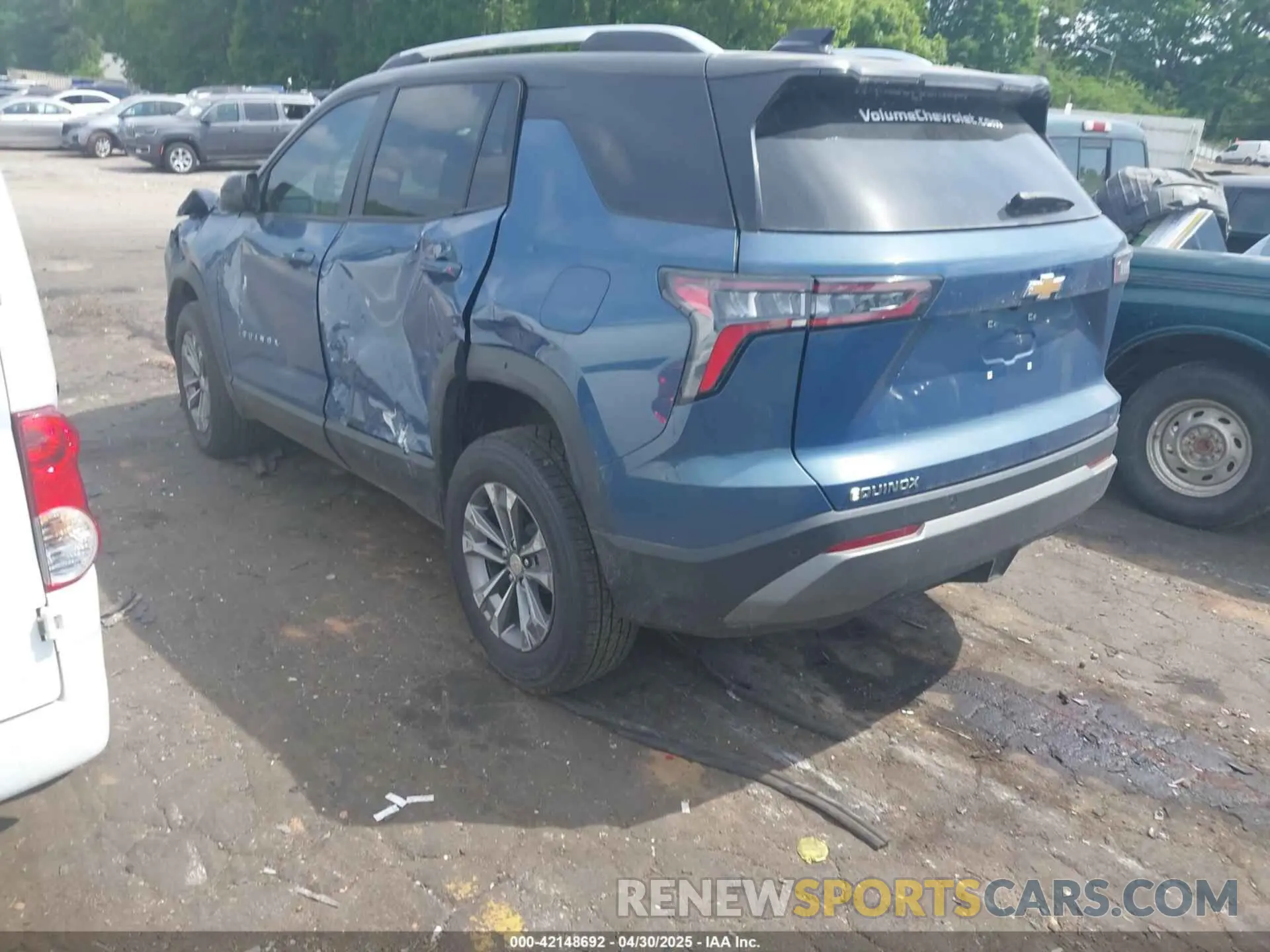 3 Photograph of a damaged car 3GNAXHEG1SL178520 CHEVROLET EQUINOX 2025