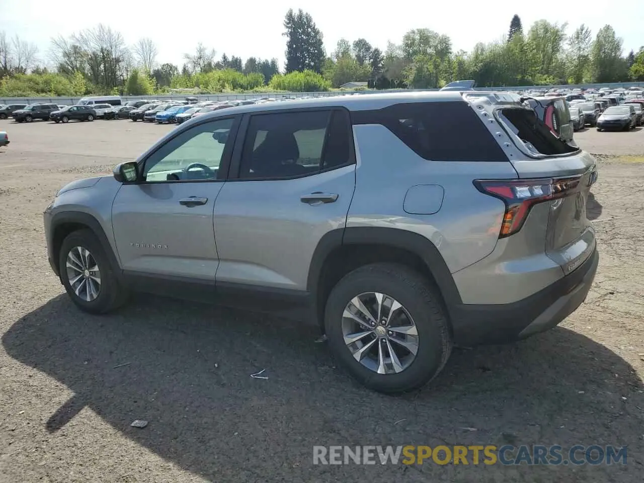 2 Photograph of a damaged car 3GNAXHEG1SL205294 CHEVROLET EQUINOX 2025