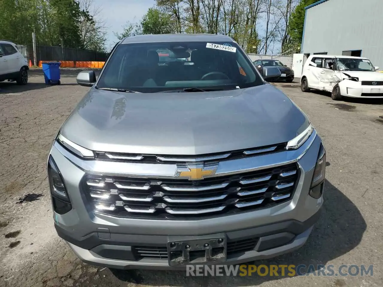 5 Photograph of a damaged car 3GNAXHEG1SL205294 CHEVROLET EQUINOX 2025