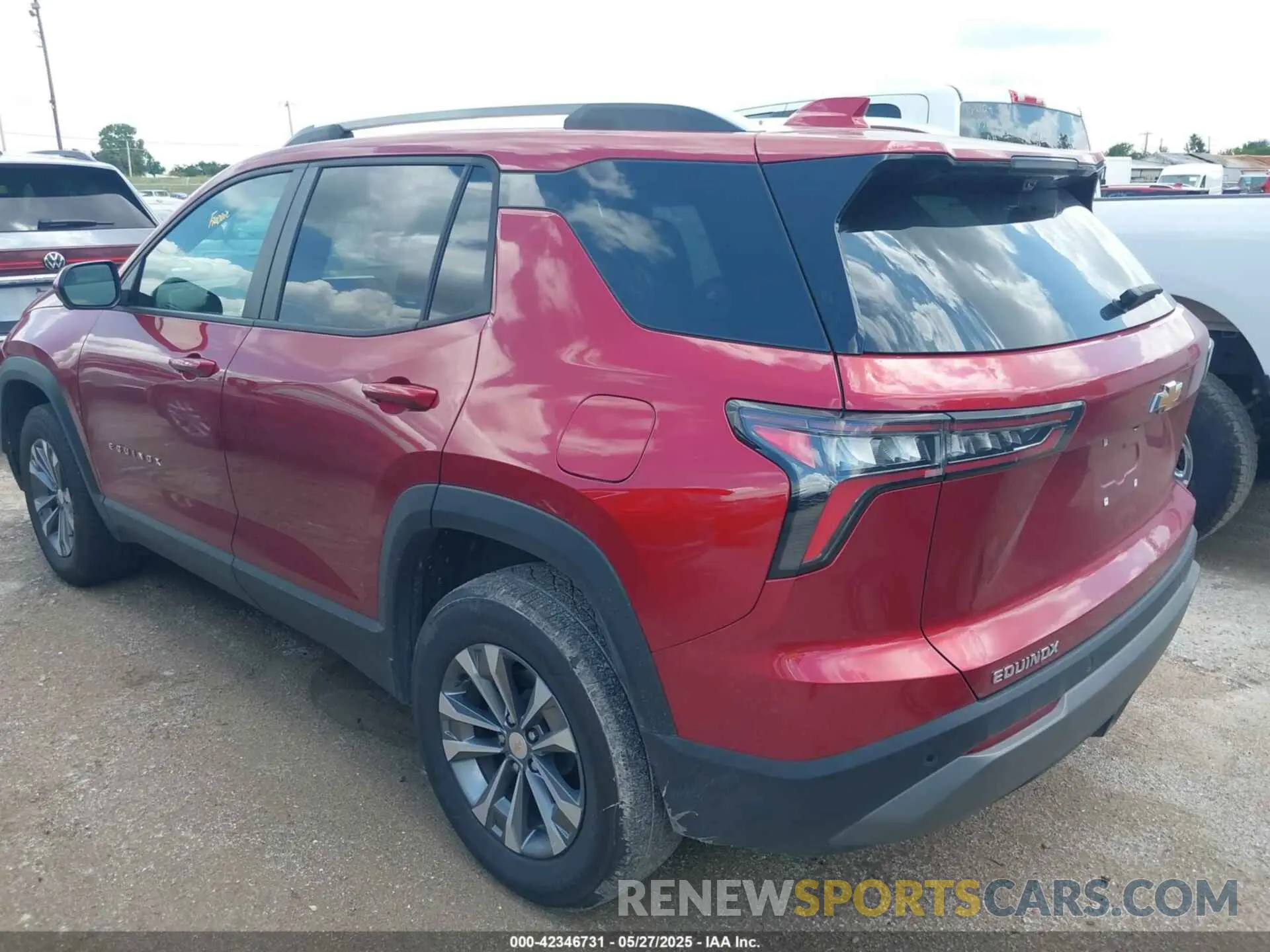 3 Photograph of a damaged car 3GNAXHEG1SL222502 CHEVROLET EQUINOX 2025
