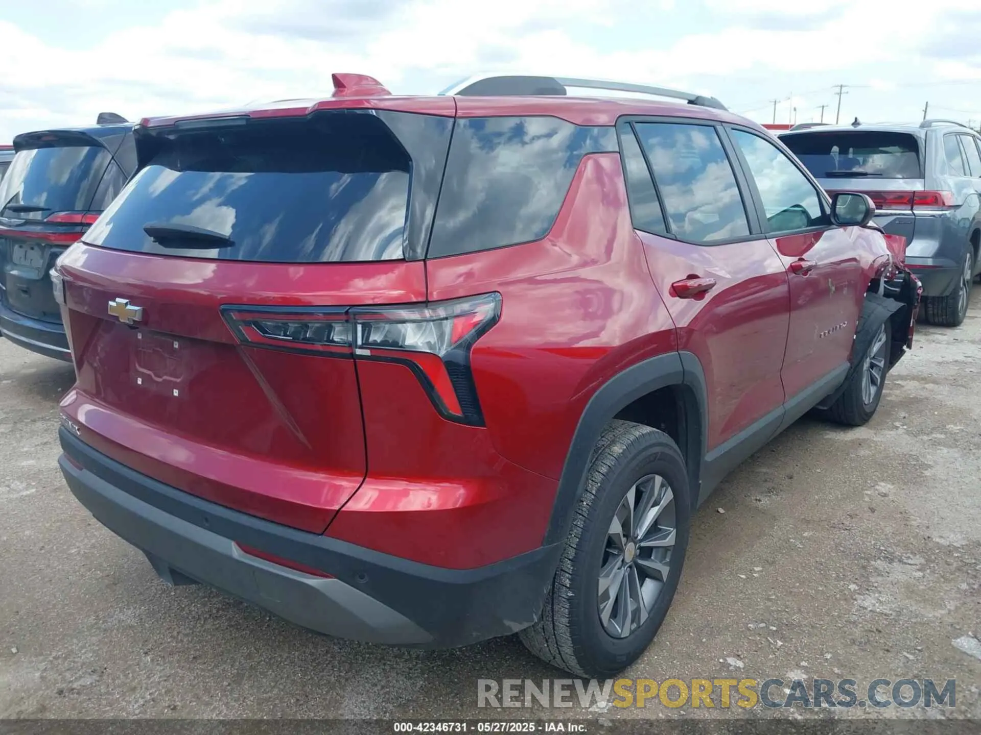 4 Photograph of a damaged car 3GNAXHEG1SL222502 CHEVROLET EQUINOX 2025