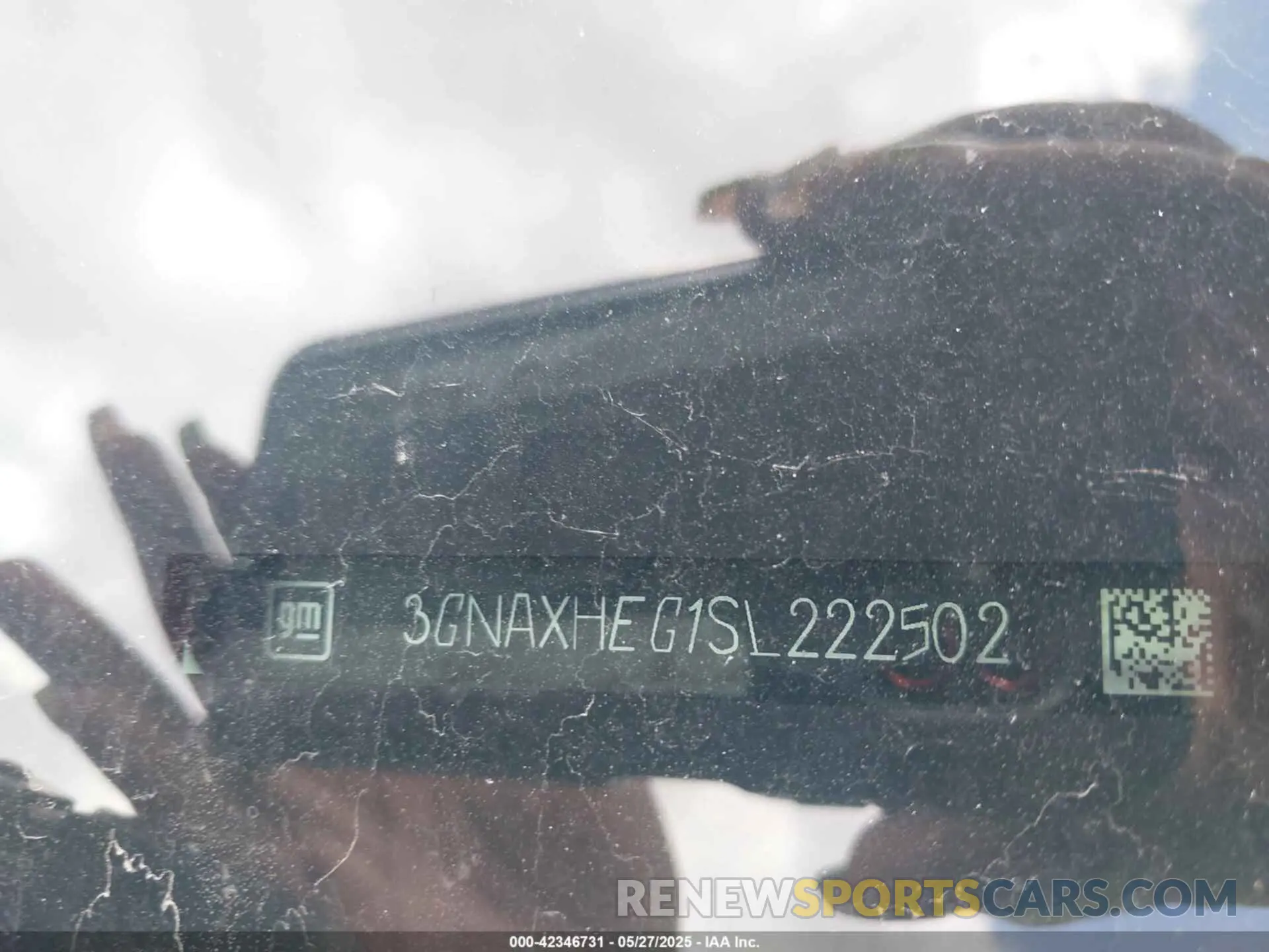 9 Photograph of a damaged car 3GNAXHEG1SL222502 CHEVROLET EQUINOX 2025