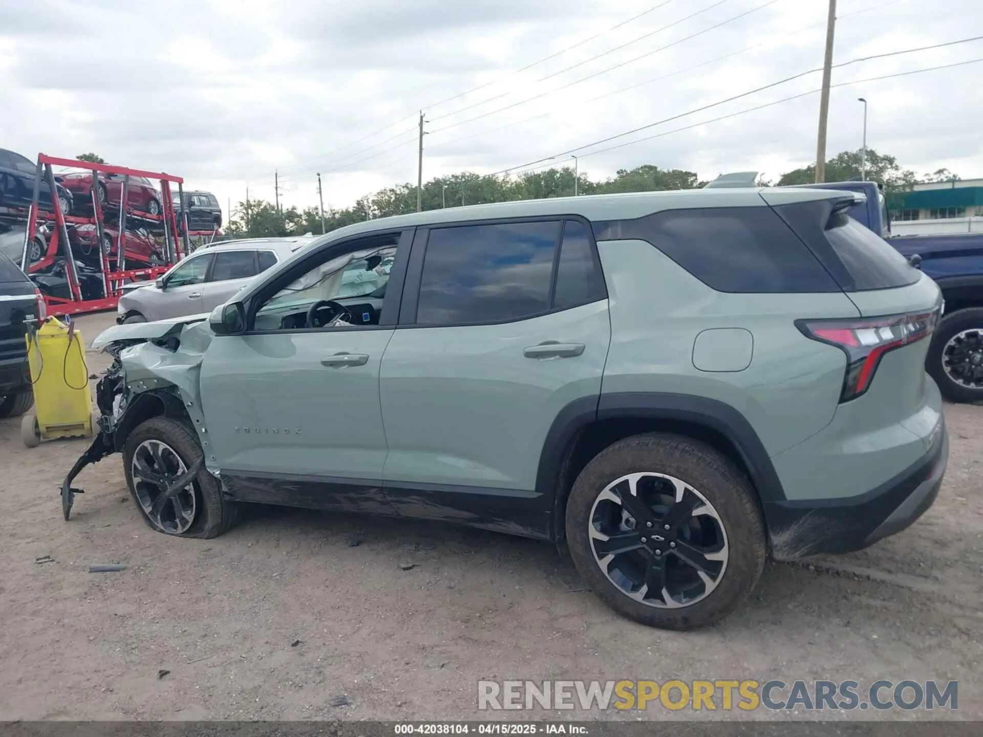 15 Photograph of a damaged car 3GNAXHEG1SL228378 CHEVROLET EQUINOX 2025
