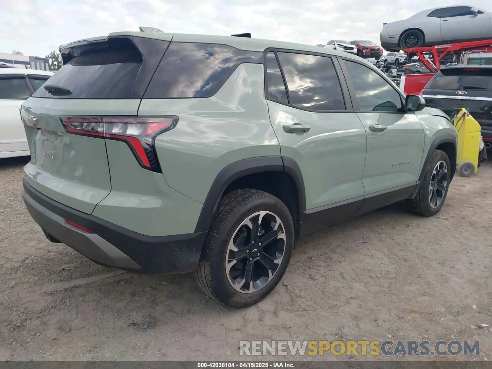 4 Photograph of a damaged car 3GNAXHEG1SL228378 CHEVROLET EQUINOX 2025