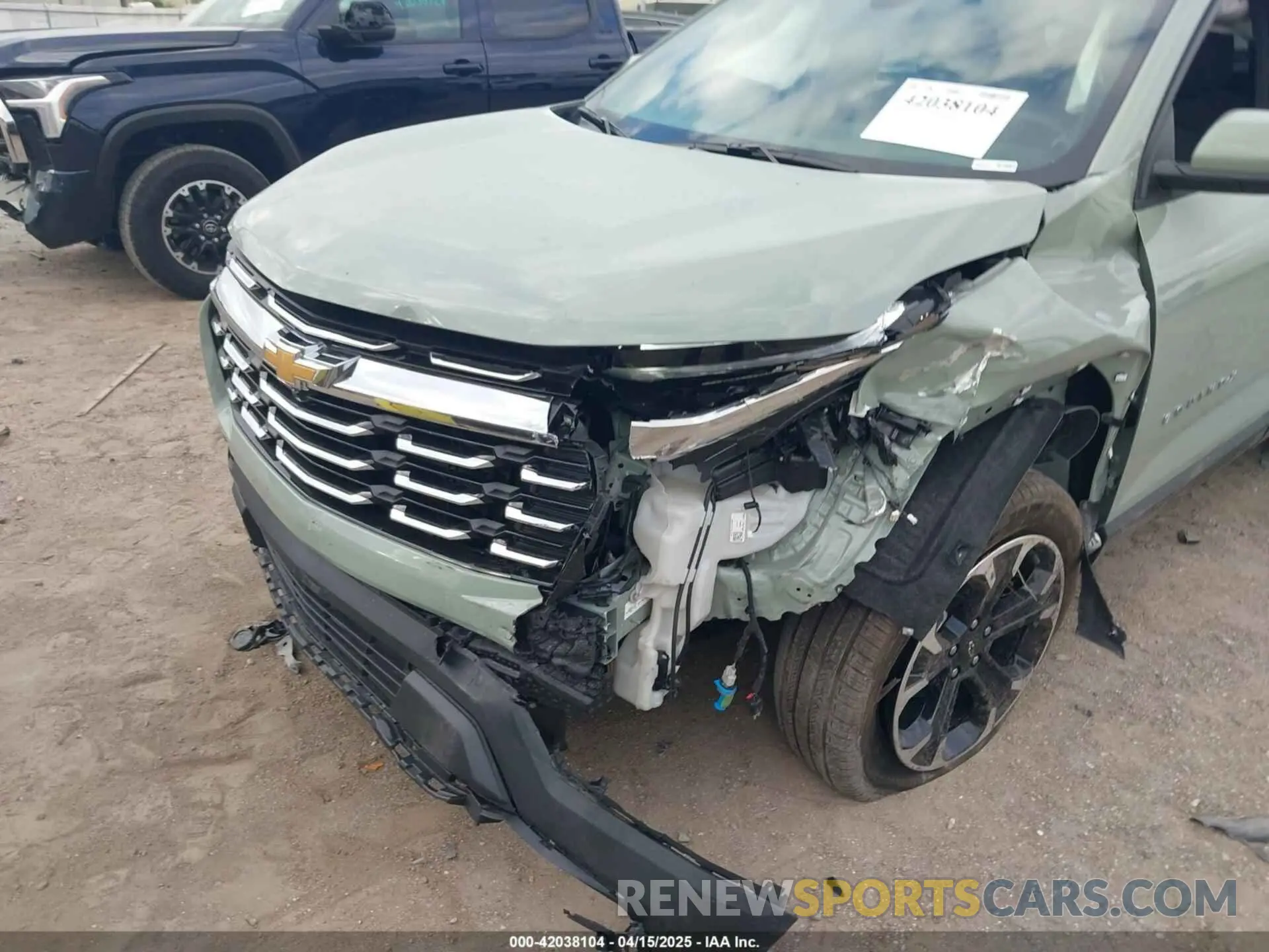 6 Photograph of a damaged car 3GNAXHEG1SL228378 CHEVROLET EQUINOX 2025