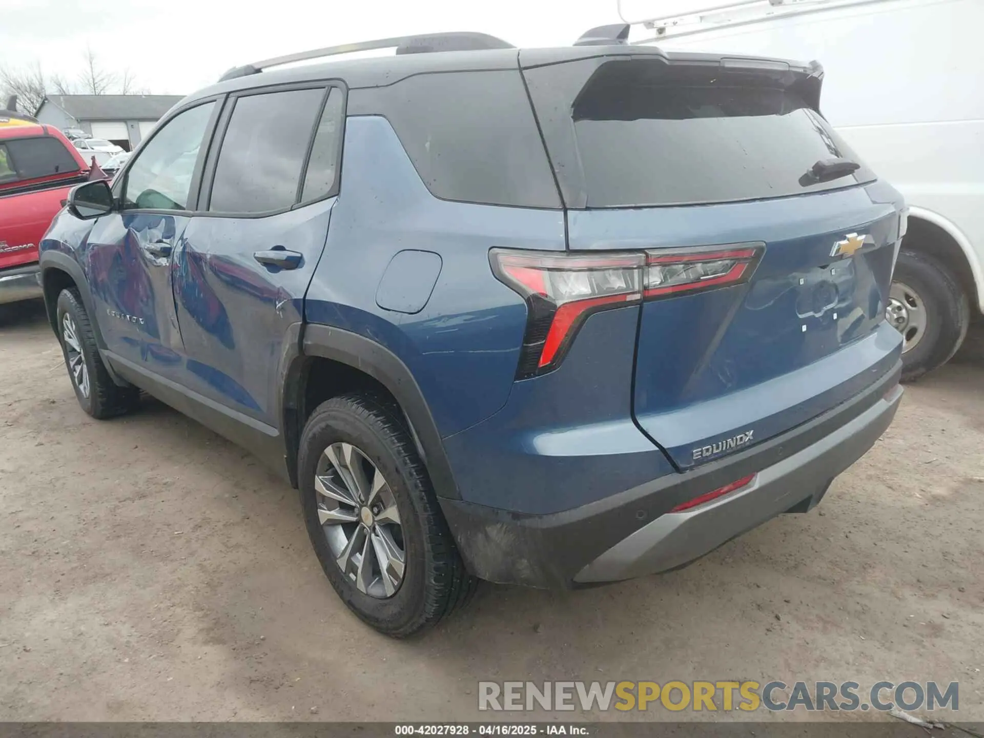 3 Photograph of a damaged car 3GNAXHEG1SL260859 CHEVROLET EQUINOX 2025
