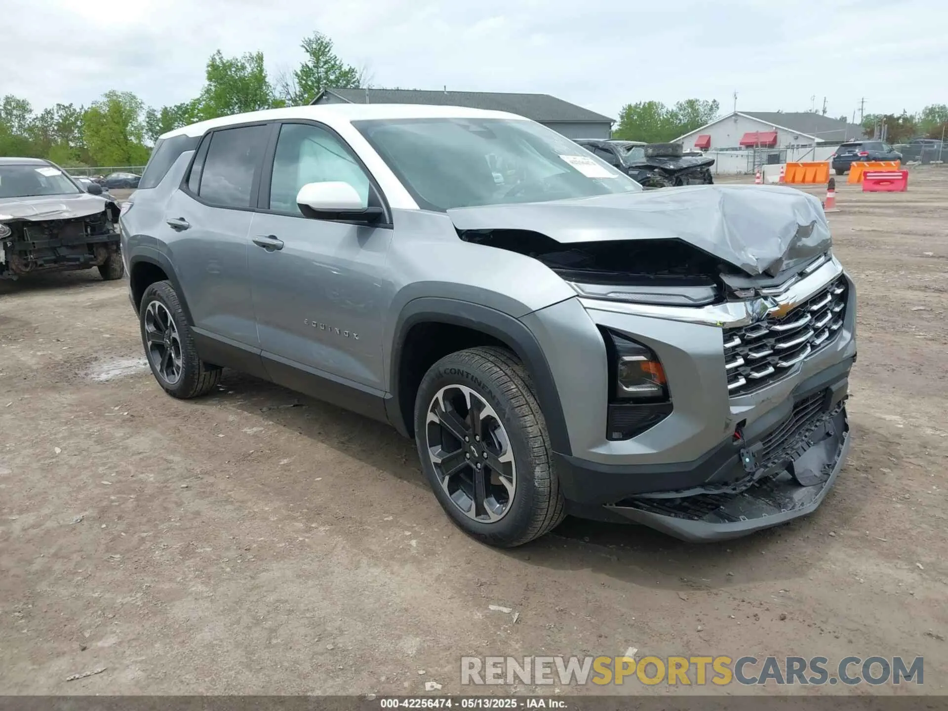 1 Photograph of a damaged car 3GNAXHEG1SL285342 CHEVROLET EQUINOX 2025