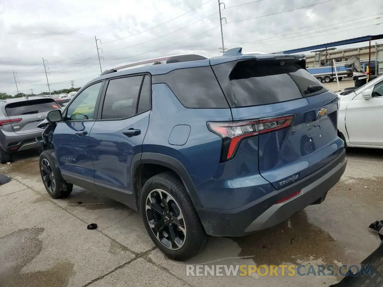 2 Photograph of a damaged car 3GNAXHEG2SL113918 CHEVROLET EQUINOX 2025