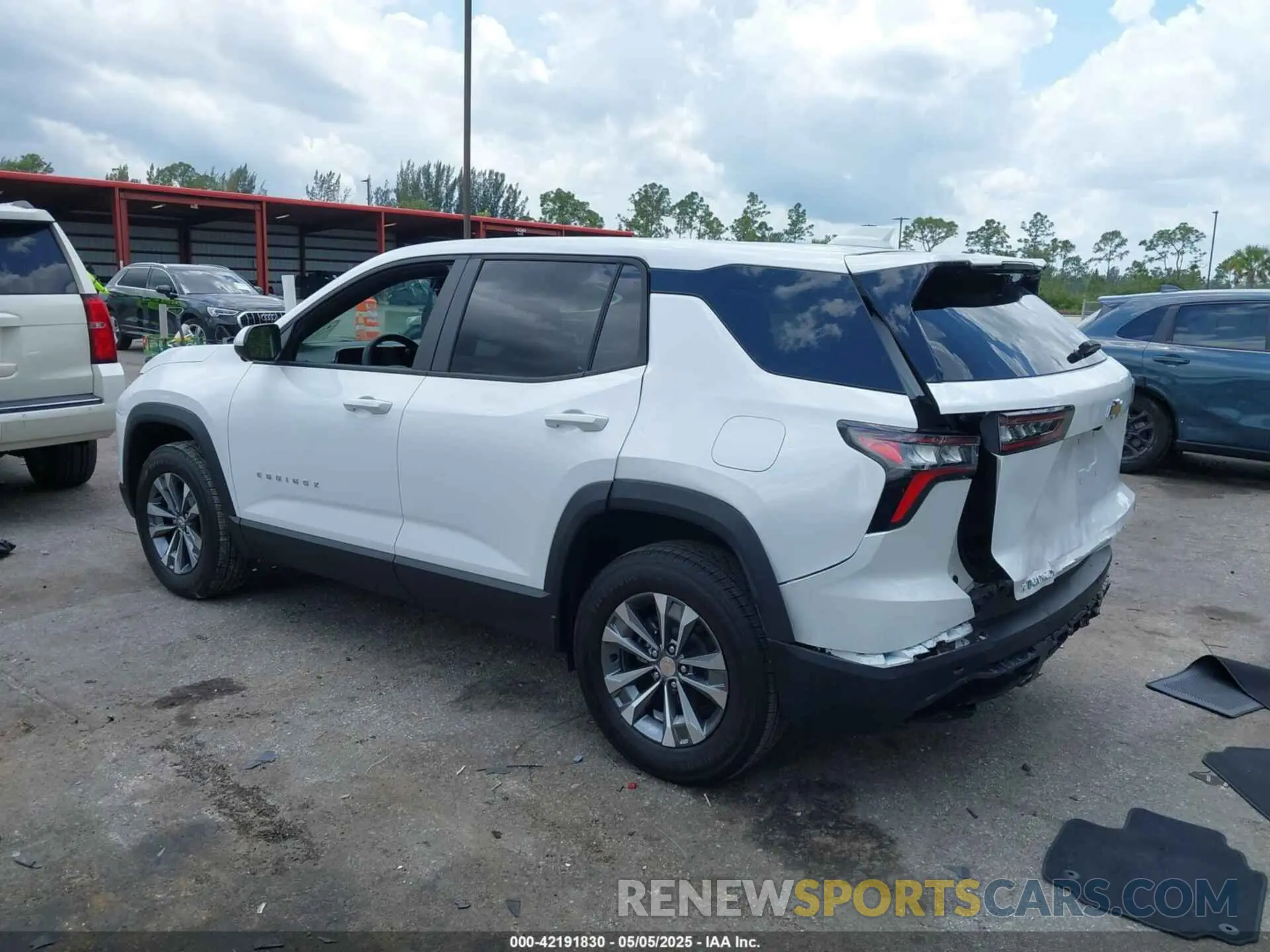 3 Photograph of a damaged car 3GNAXHEG2SL115457 CHEVROLET EQUINOX 2025