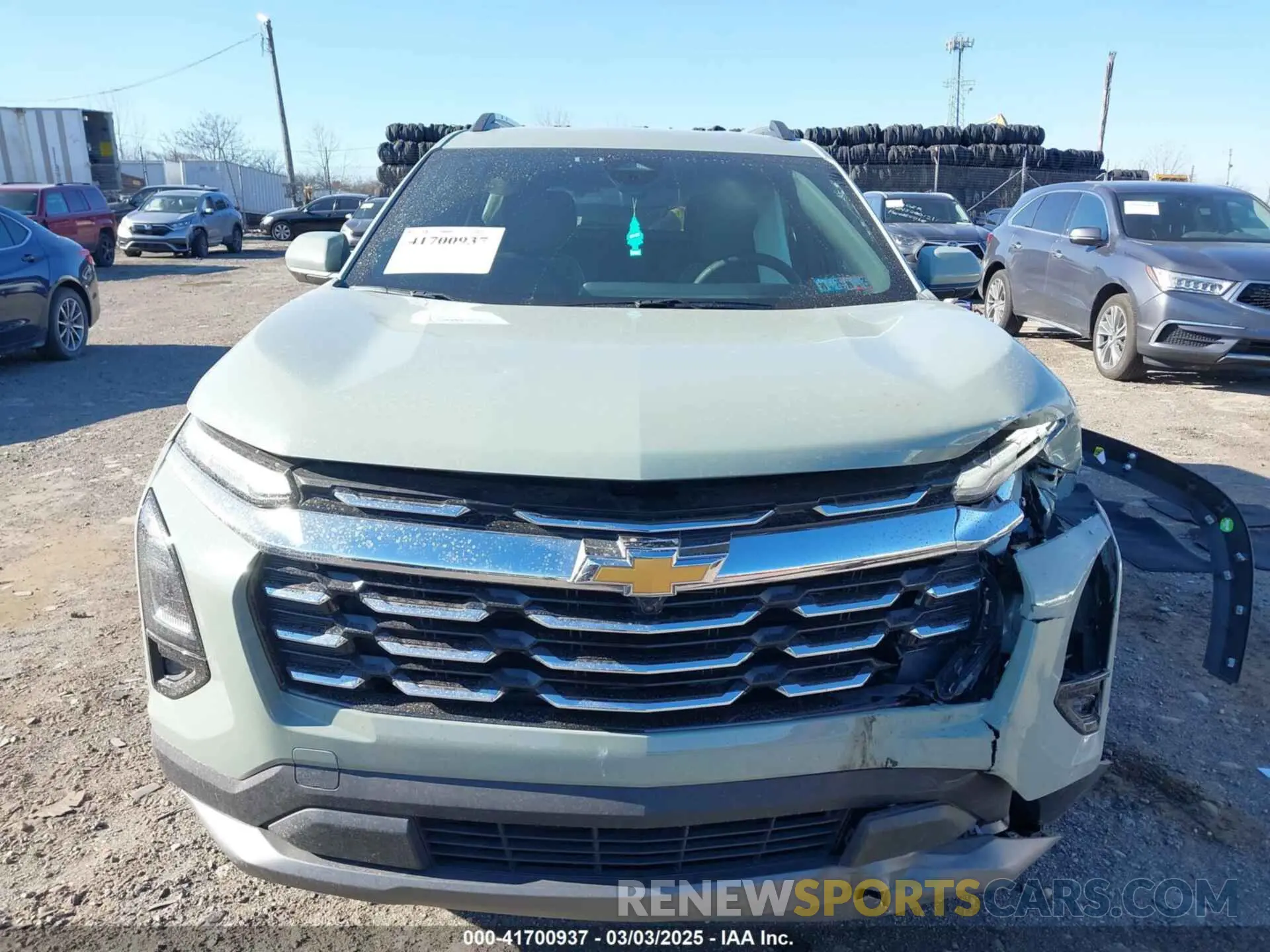 12 Photograph of a damaged car 3GNAXHEG2SL131819 CHEVROLET EQUINOX 2025