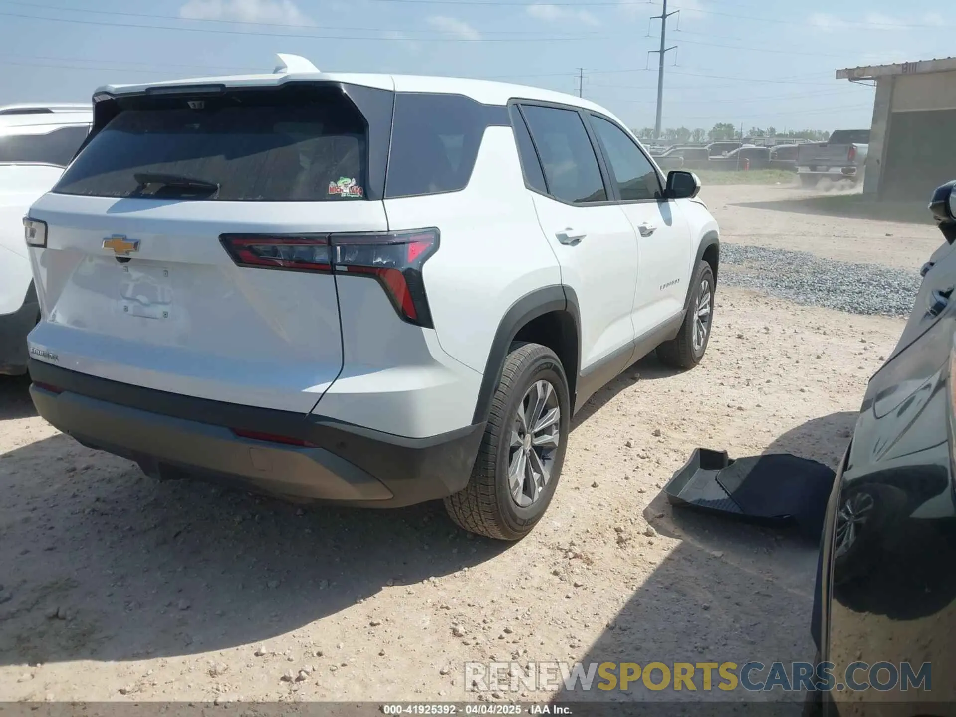 4 Photograph of a damaged car 3GNAXHEG2SL175464 CHEVROLET EQUINOX 2025