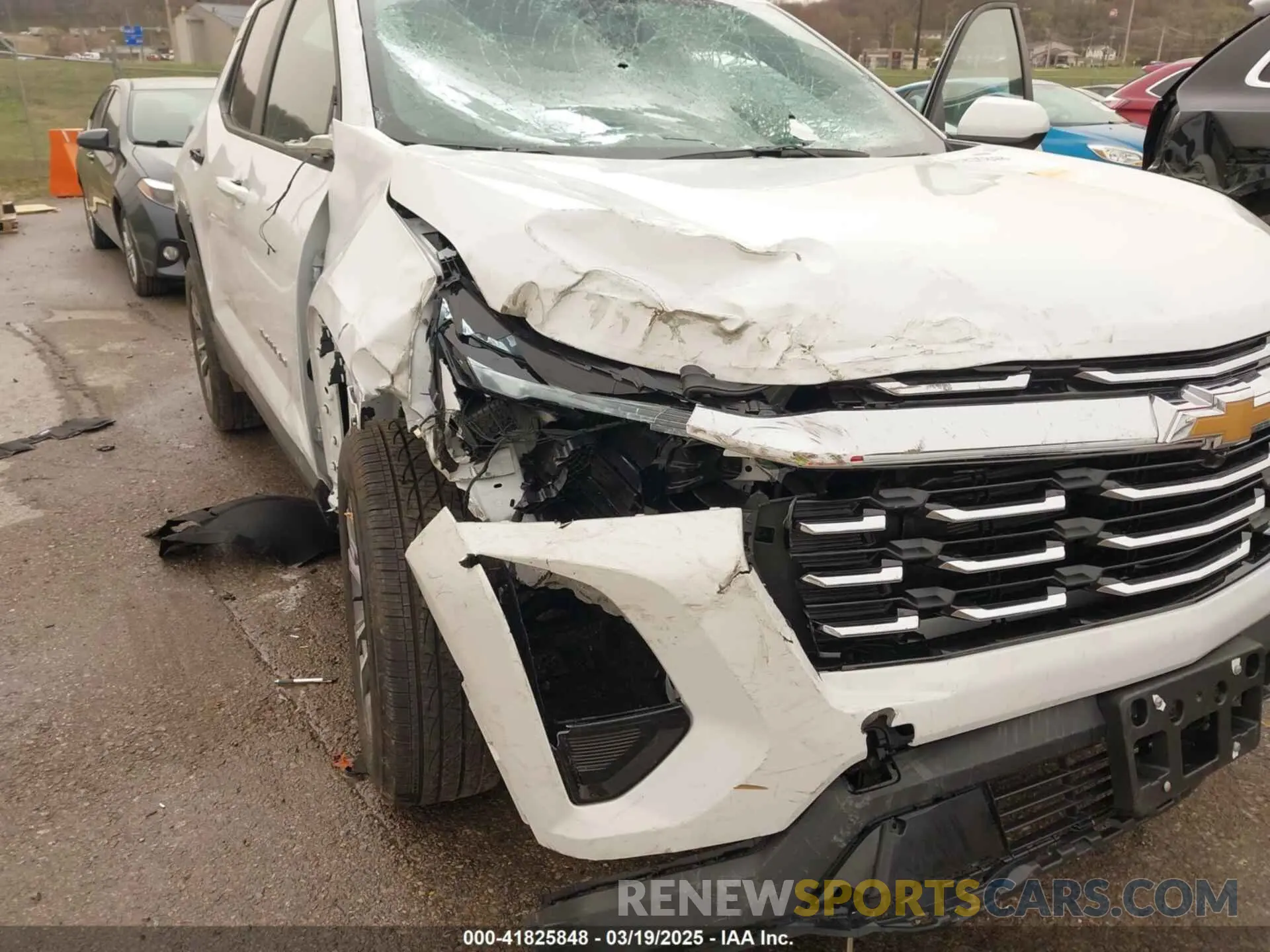 6 Photograph of a damaged car 3GNAXHEG2SL197920 CHEVROLET EQUINOX 2025