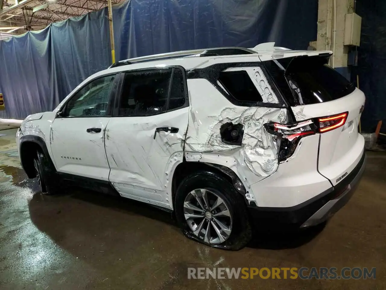 2 Photograph of a damaged car 3GNAXHEG2SL217194 CHEVROLET EQUINOX 2025