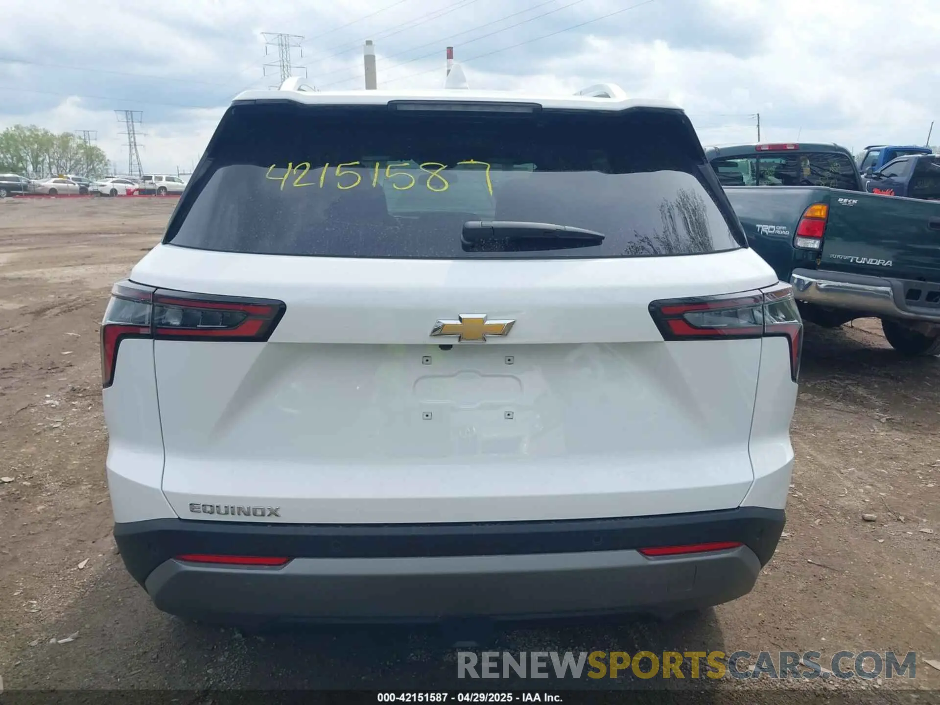 16 Photograph of a damaged car 3GNAXHEG2SL287911 CHEVROLET EQUINOX 2025