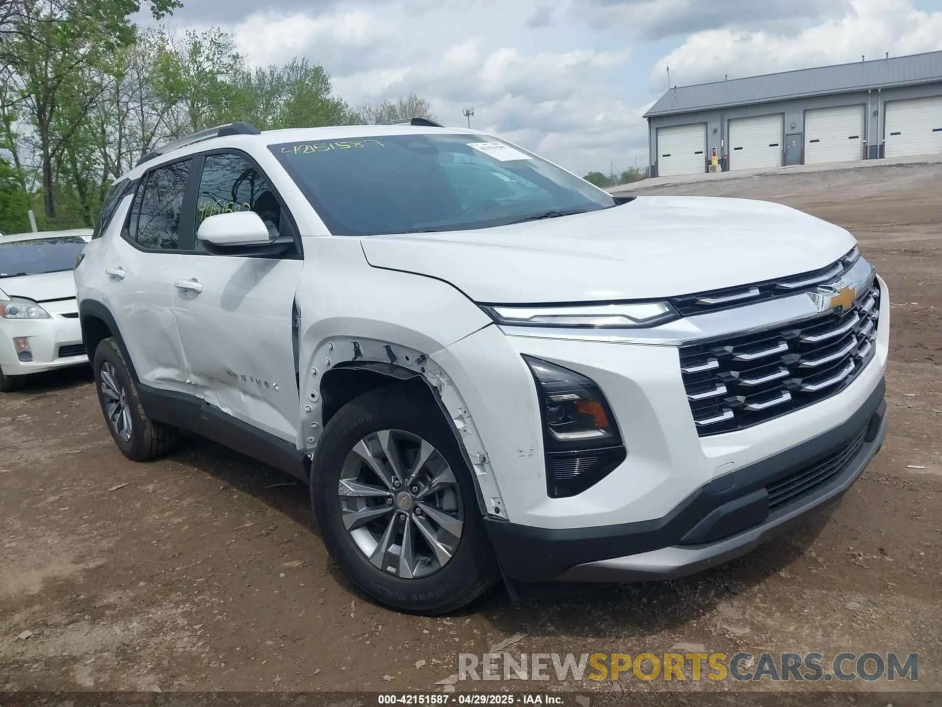 6 Photograph of a damaged car 3GNAXHEG2SL287911 CHEVROLET EQUINOX 2025